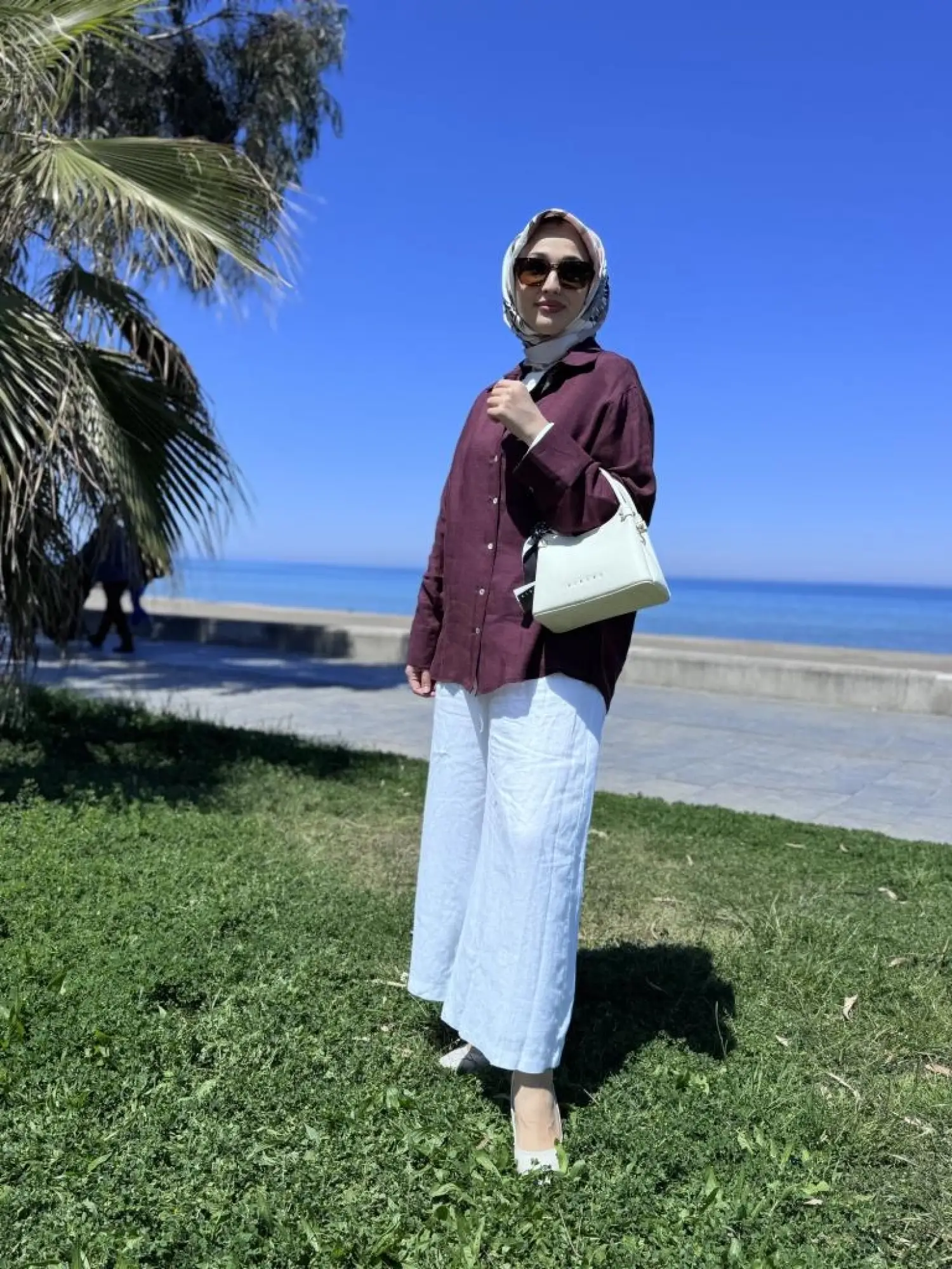 QooQ Store Lin Keten Gömlek 25SS212