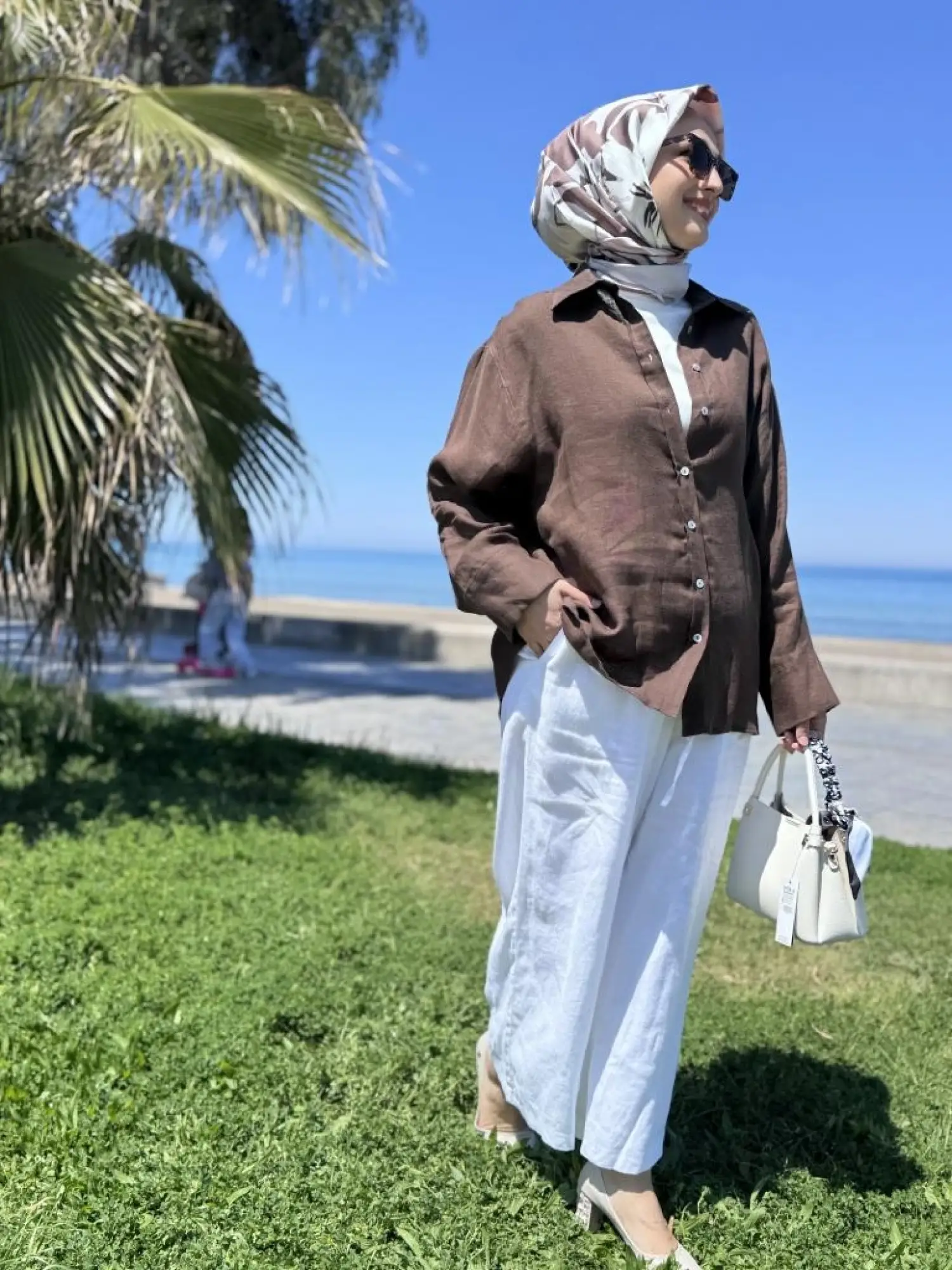 QooQ Store Lin Keten Gömlek 25SS212