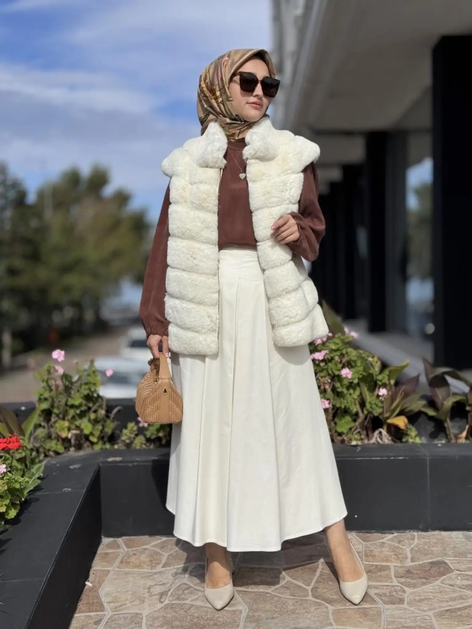 QooQ Store Pilikaşe Cepli Etek 26FW510