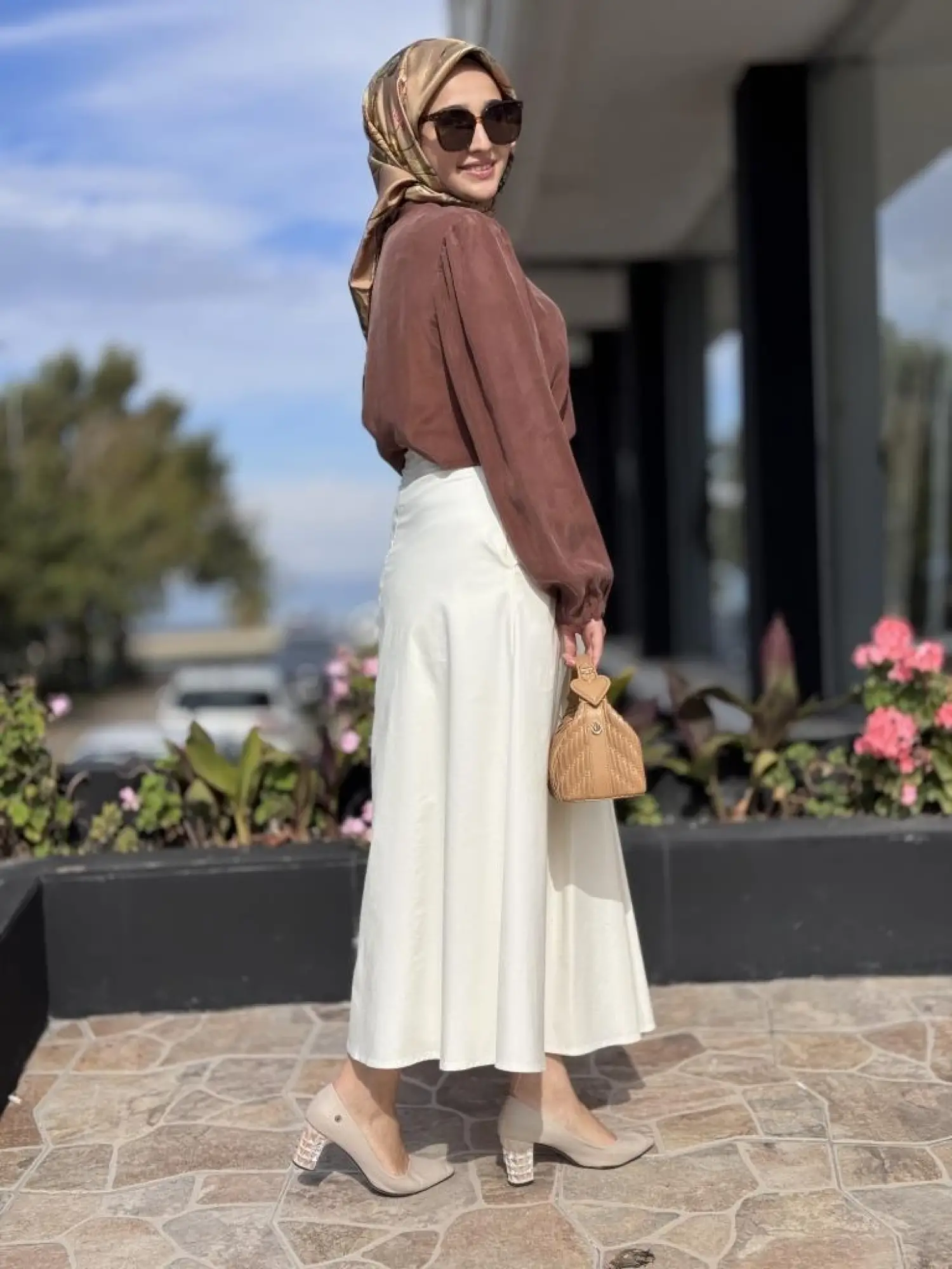 QooQ Store Pilikaşe Cepli Etek 26FW510