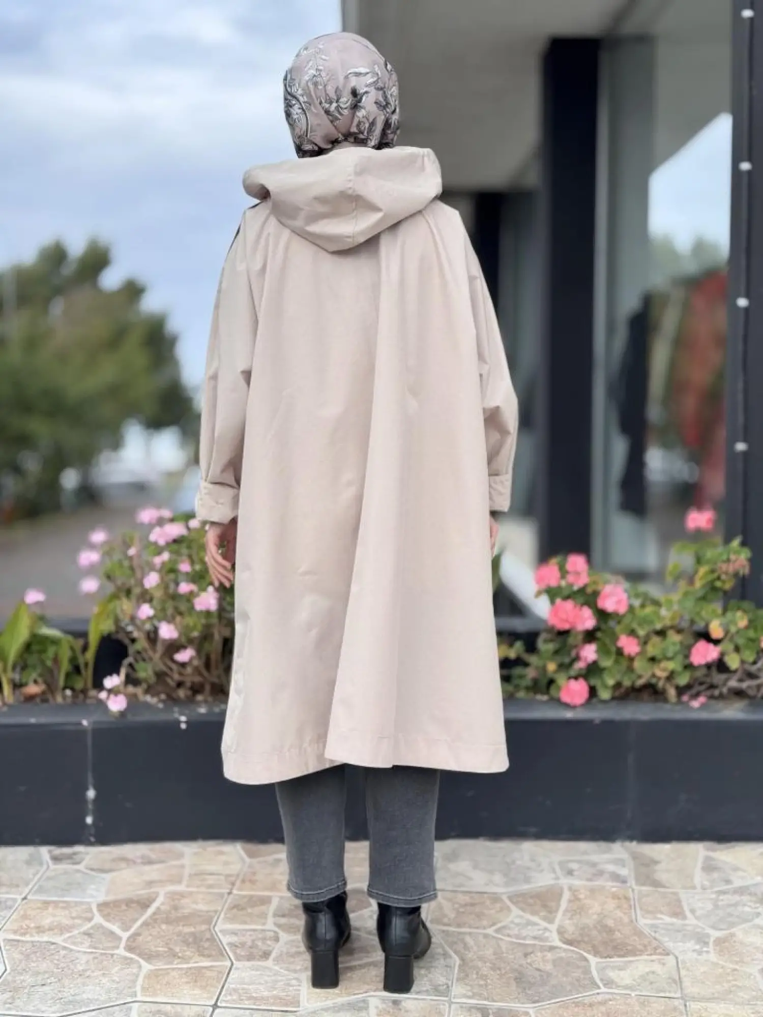 QooQ Store Quo Yağmurluk Trench 26FW632