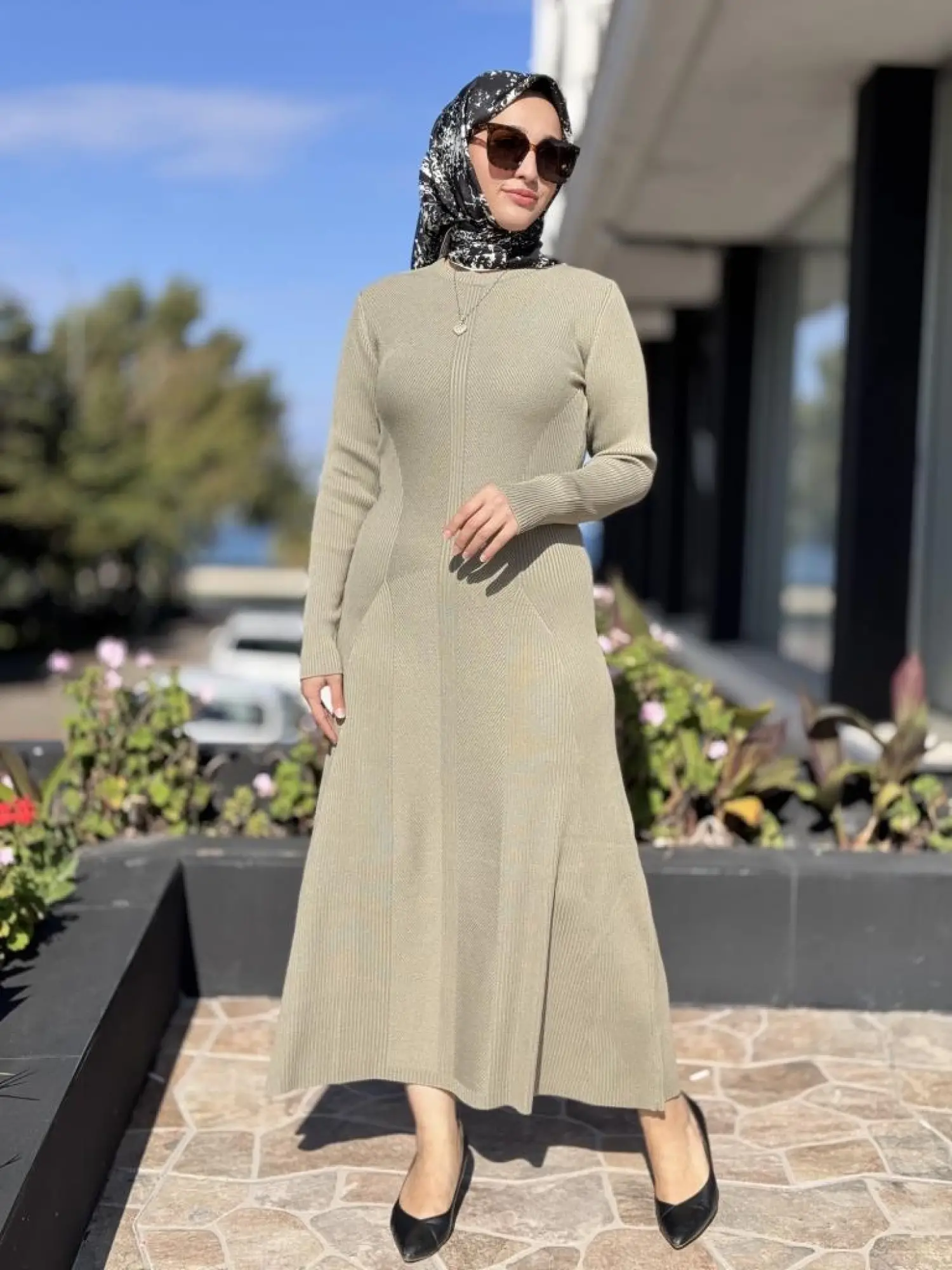 QooQ Store Triko Elbise 26FW403