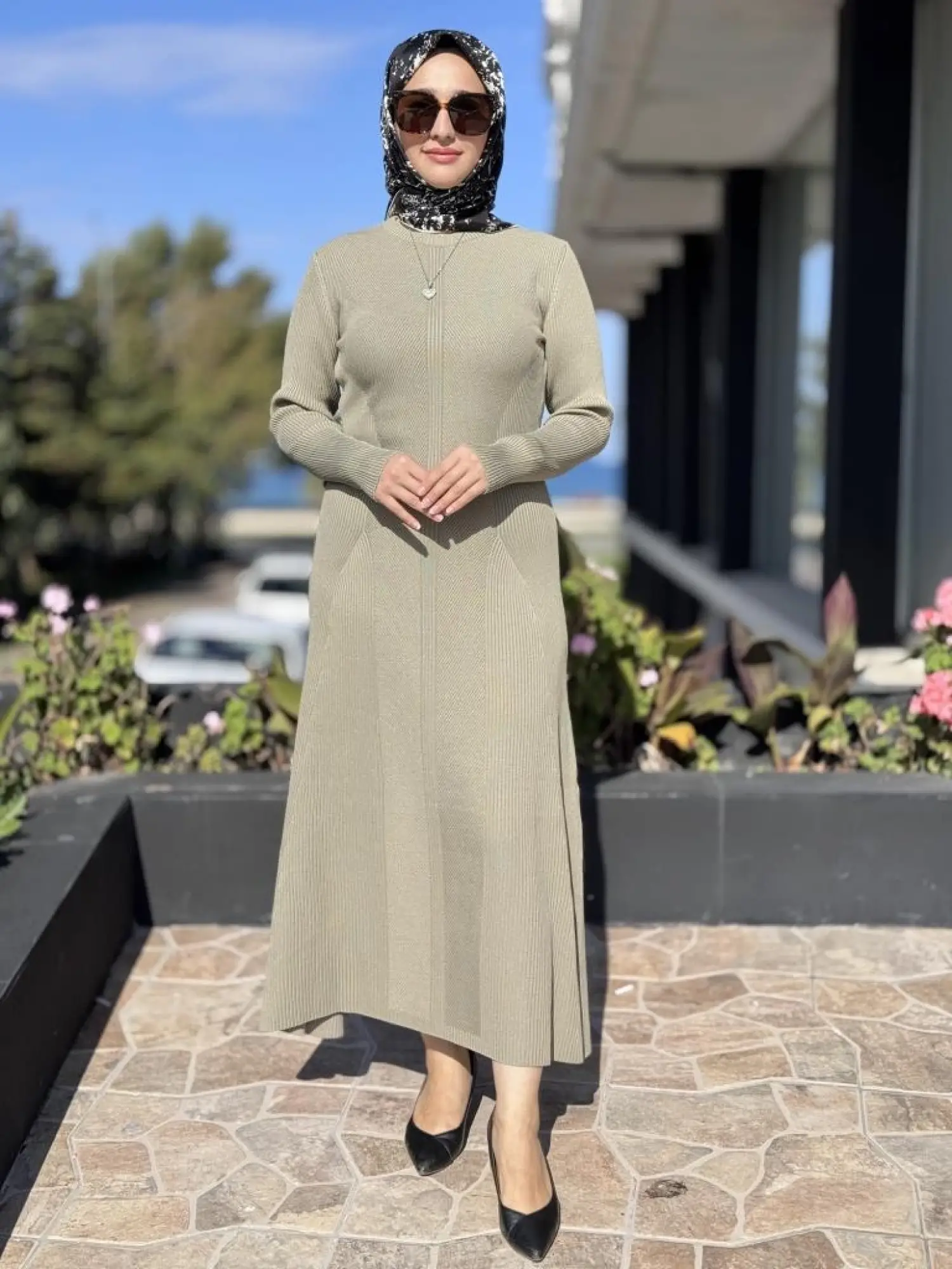 QooQ Store Triko Elbise 26FW403