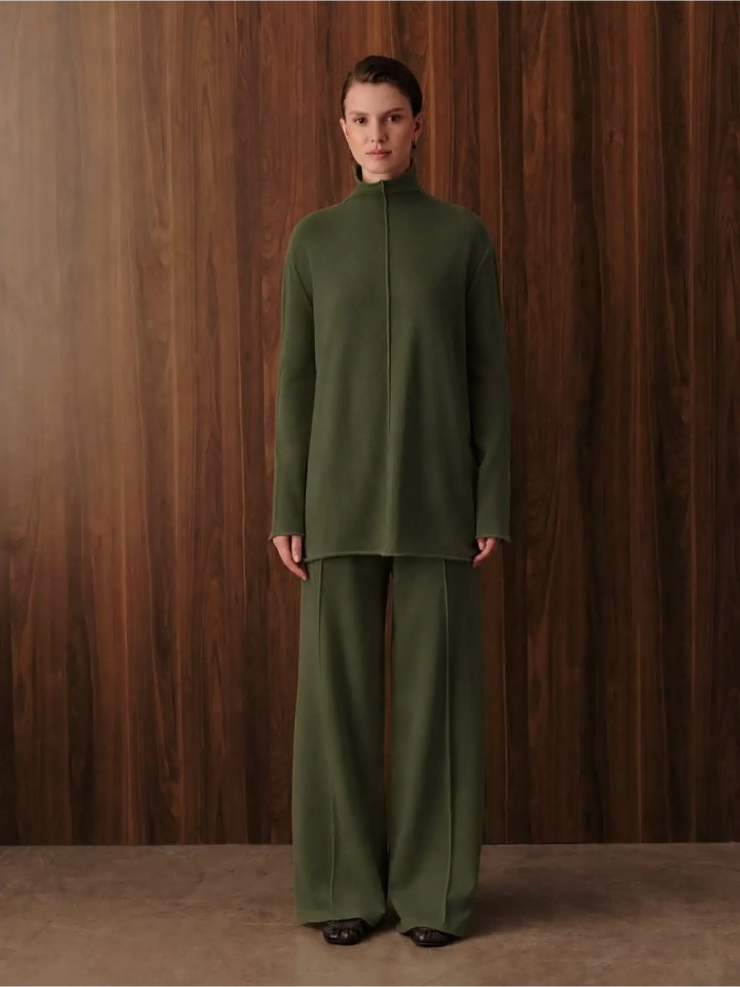 QooQ Store Triko Tunik Pantolon Takım 27FW210