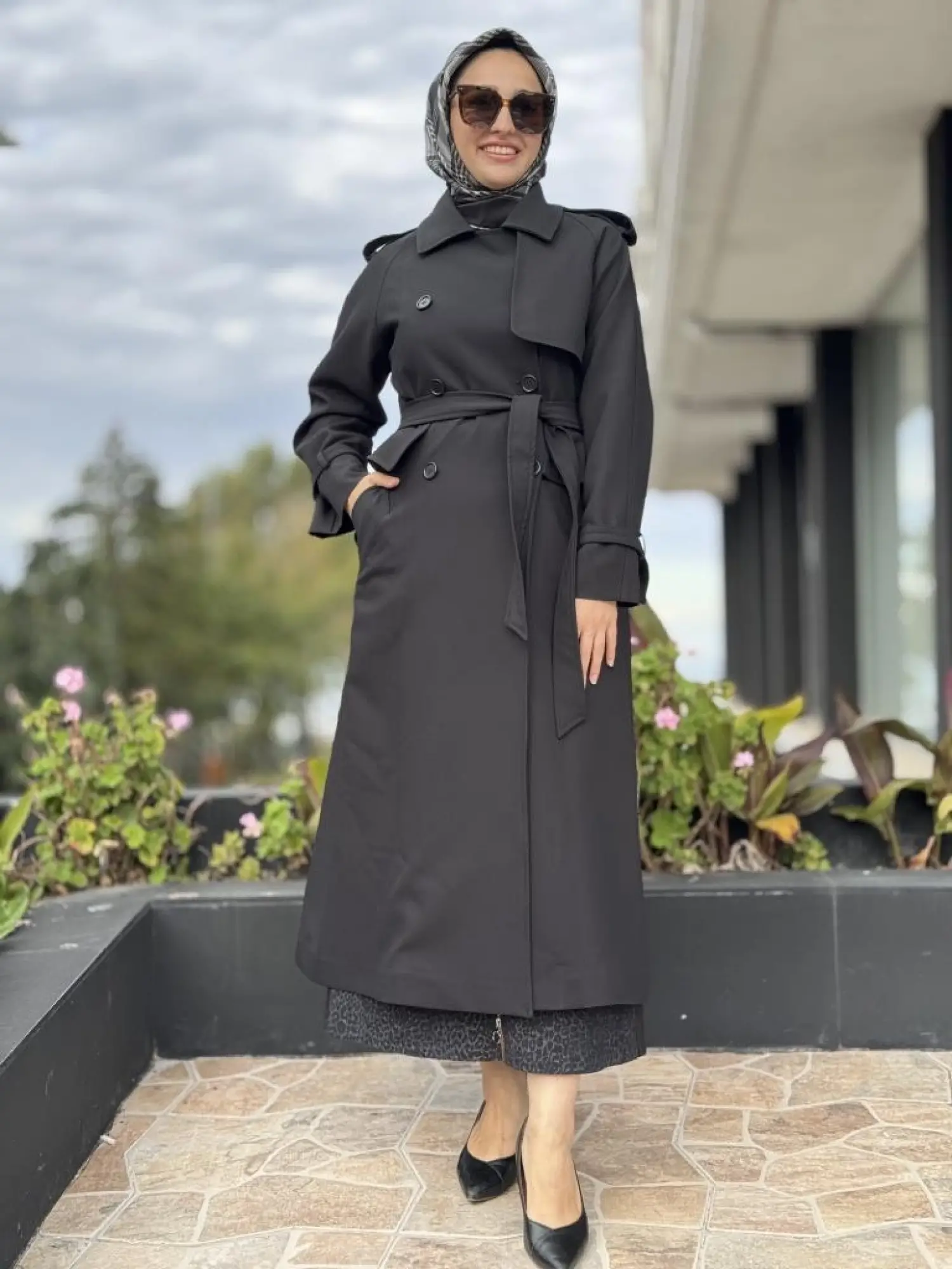 Qupra Beli Volan Detaylı Trenchkot WAC91032