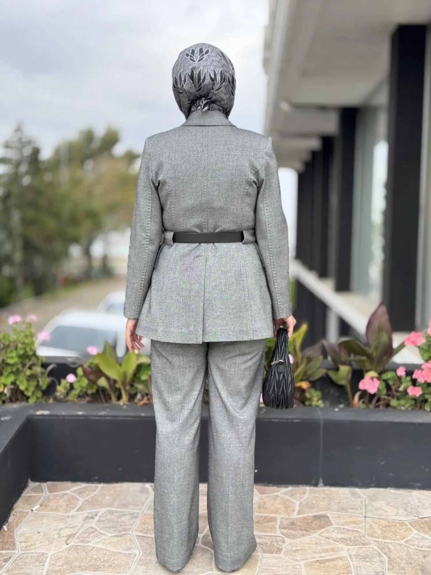 Qupra Cep ve Kemer Detaylı Ceket Pantolon Takım WAC92027