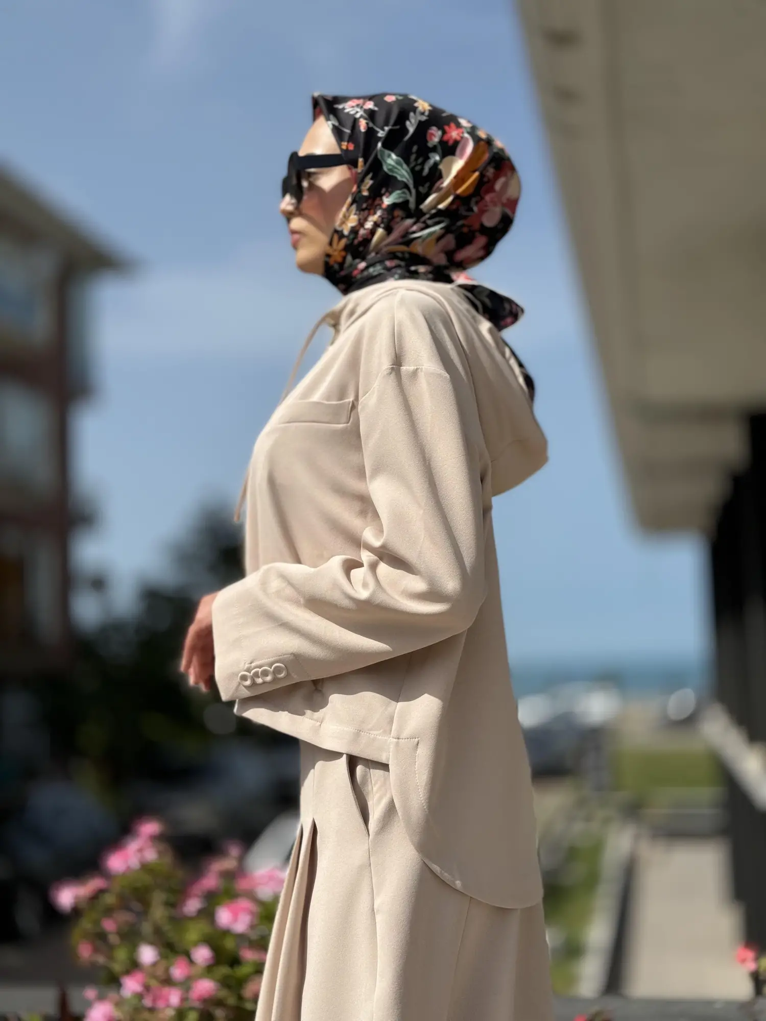 Qupra Fermuarlı Ceket/Kap Pantolon Takım QAY62071