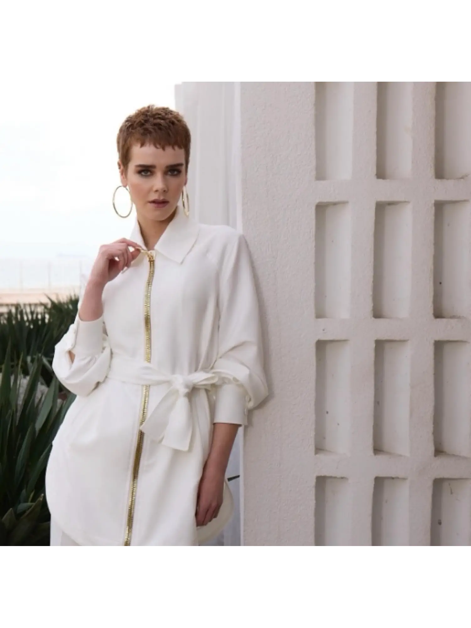 Qupra Fermuarlı Ceket  Pantolon Takım QAY62097