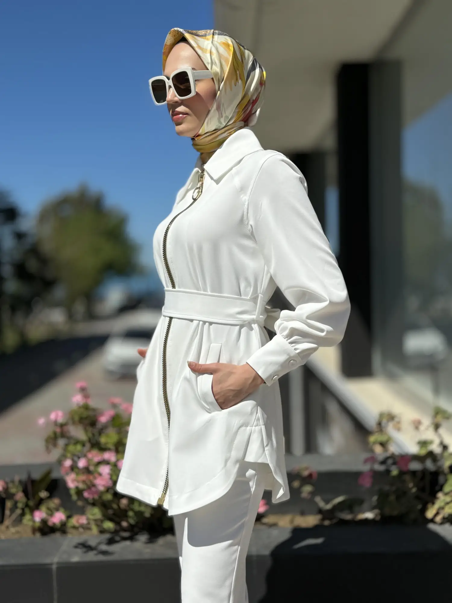 Qupra Fermuarlı Ceket  Pantolon Takım QAY62097