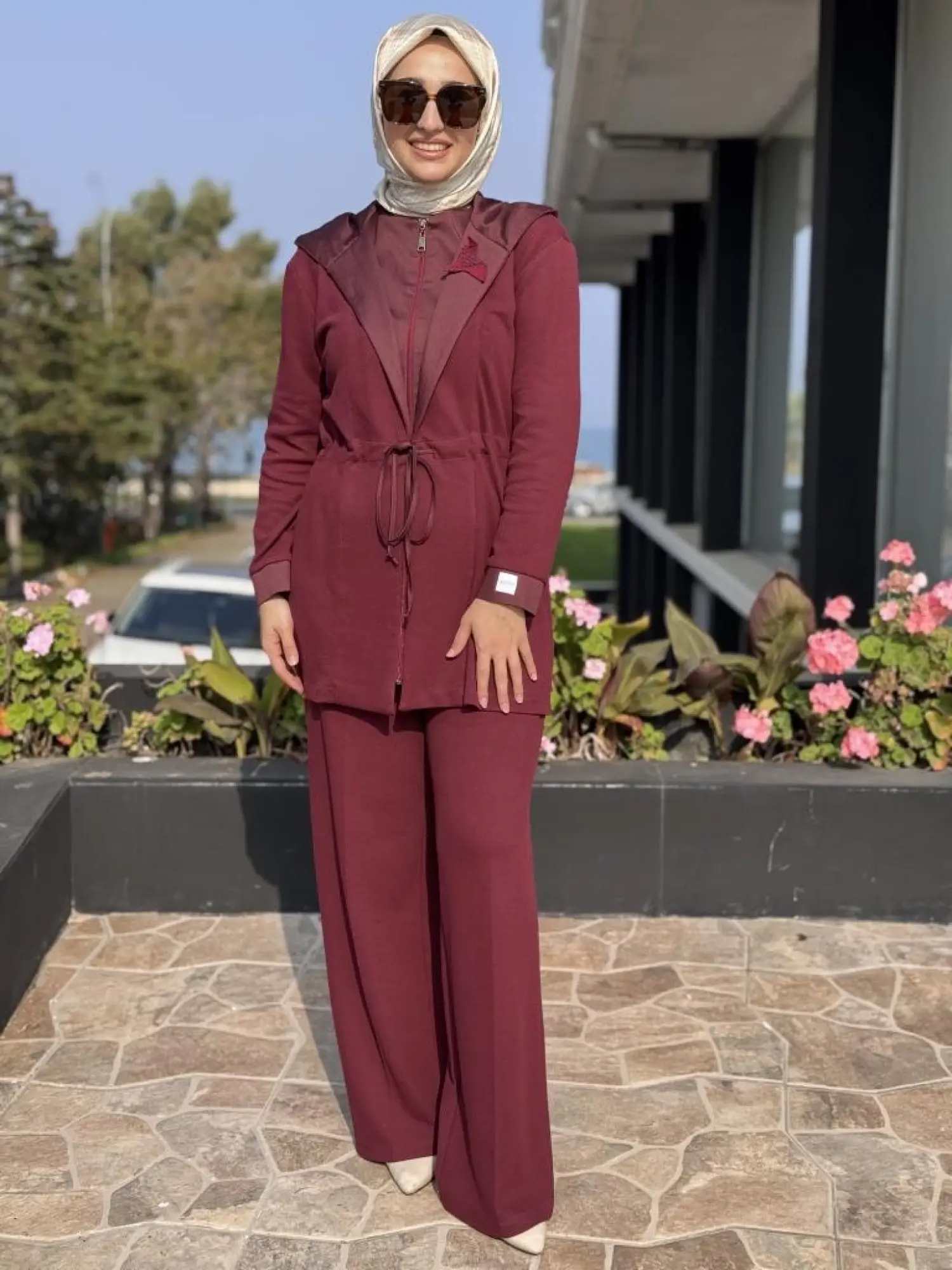 Qupra Fermuarlı Kap/Ceket Pantolon Takım WAC92032