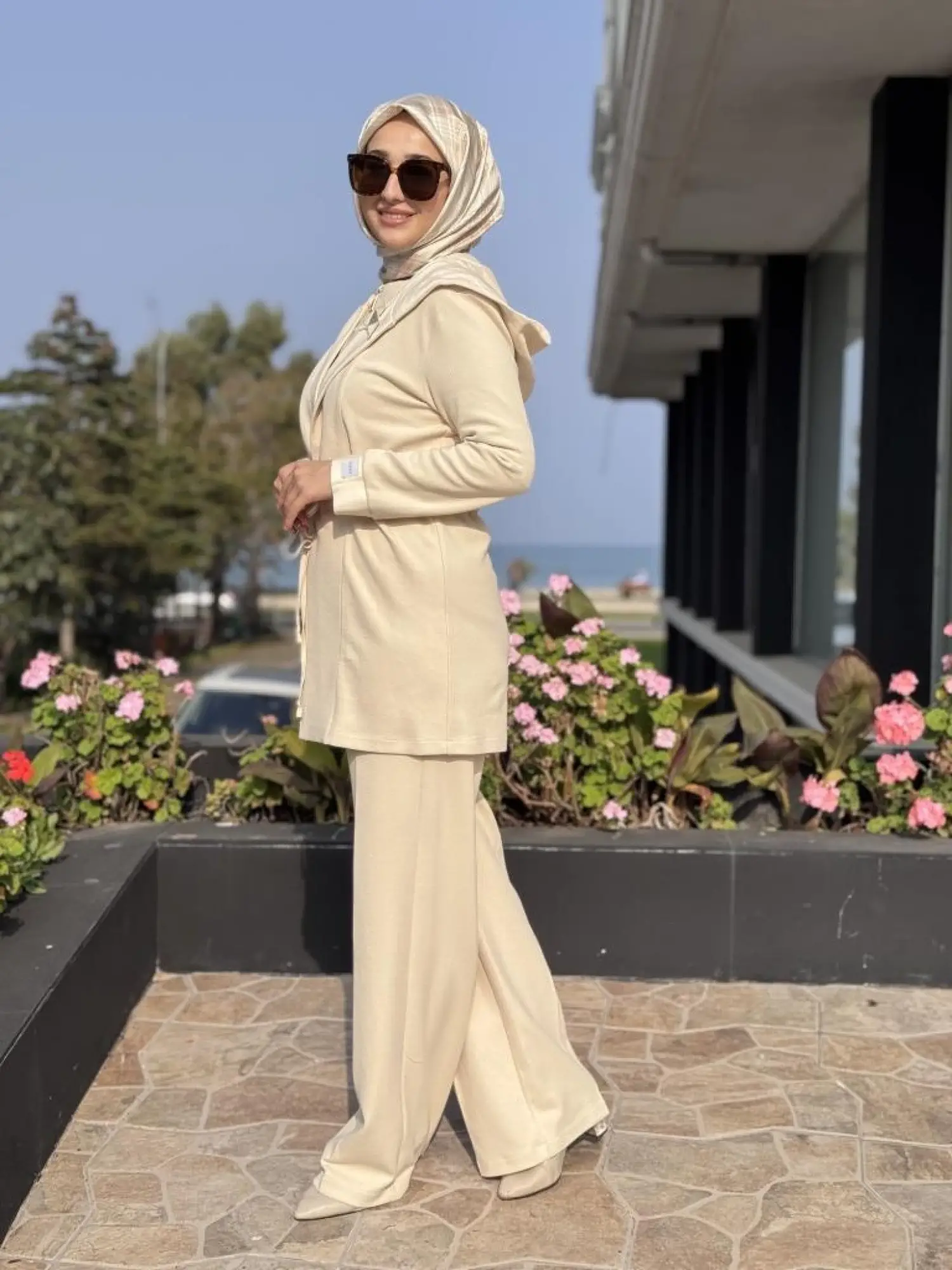 Qupra Fermuarlı Kap/Ceket Pantolon Takım WAC92032