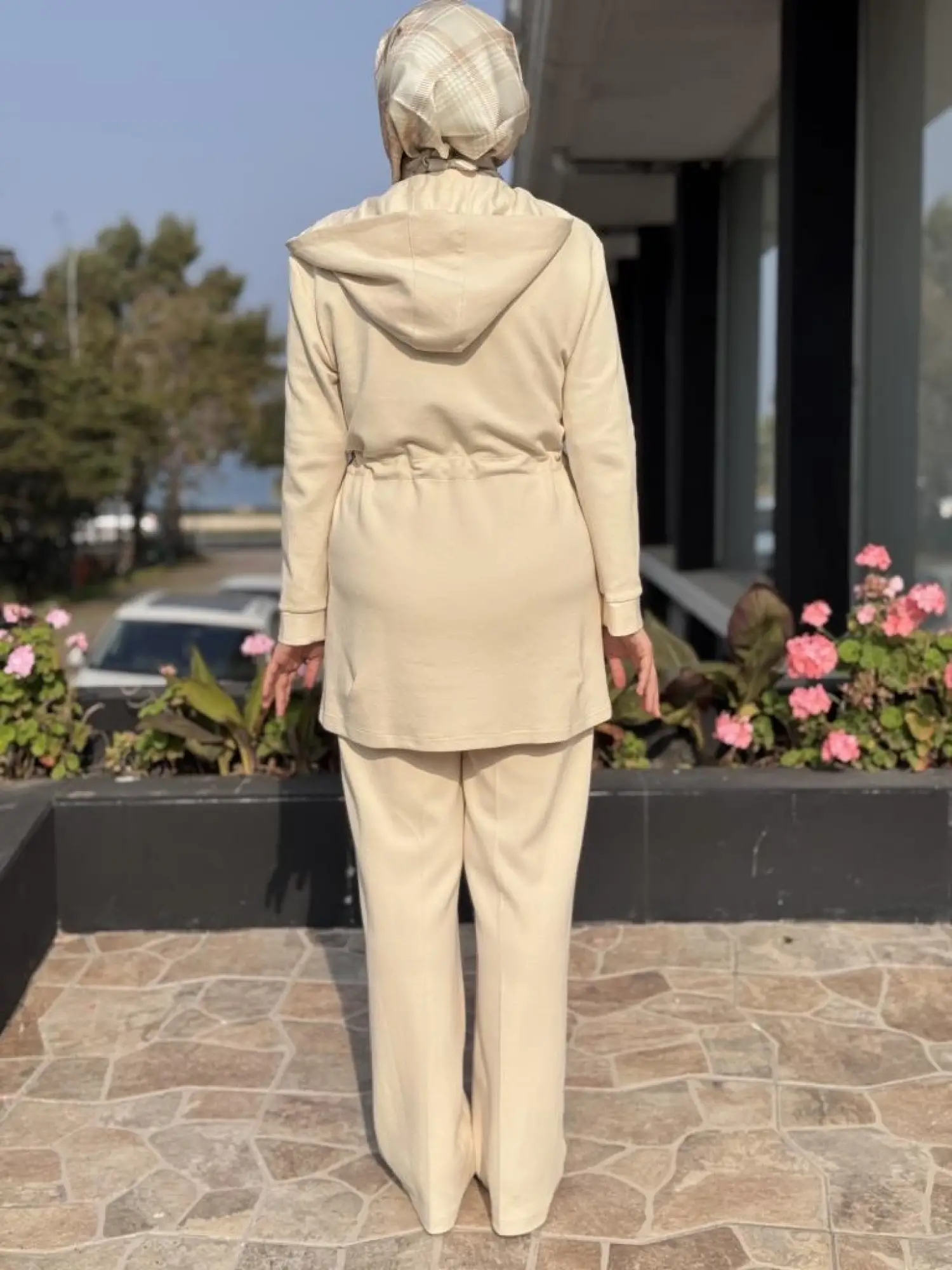 Qupra Fermuarlı Kap/Ceket Pantolon Takım WAC92032