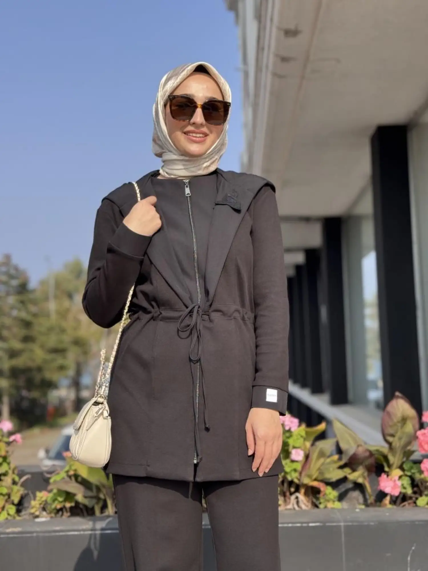 Qupra Fermuarlı Kap/Ceket Pantolon Takım WAC92032