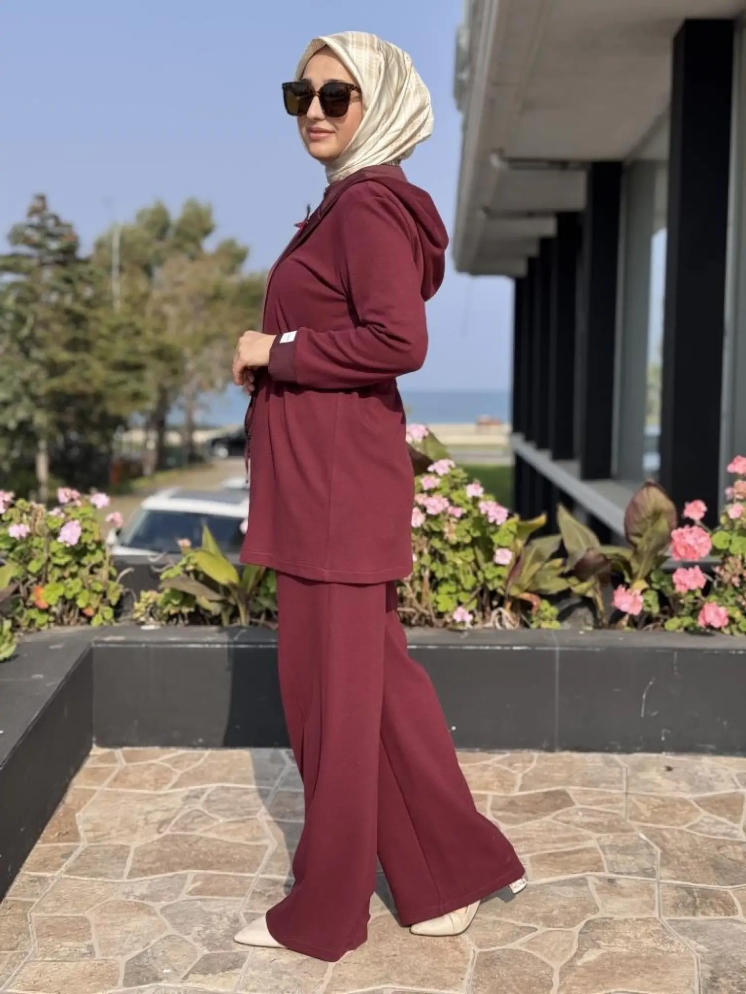 Qupra Fermuarlı Kap/Ceket Pantolon Takım WAC92032