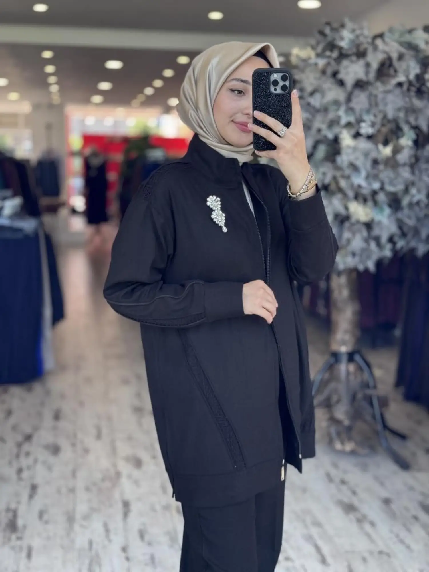 Qupra Keten Kap Pantolon Takım WAB82142