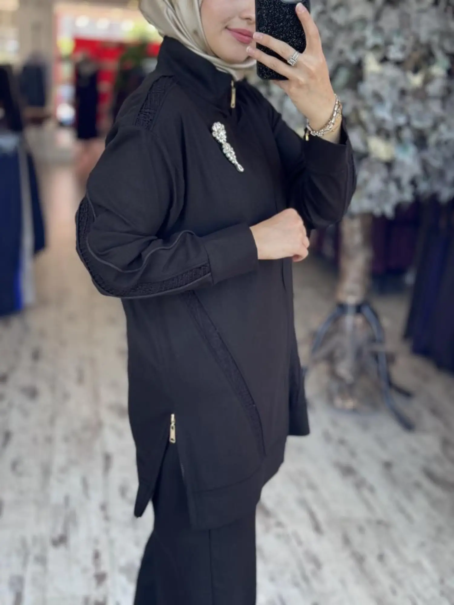 Qupra Keten Kap Pantolon Takım WAB82142