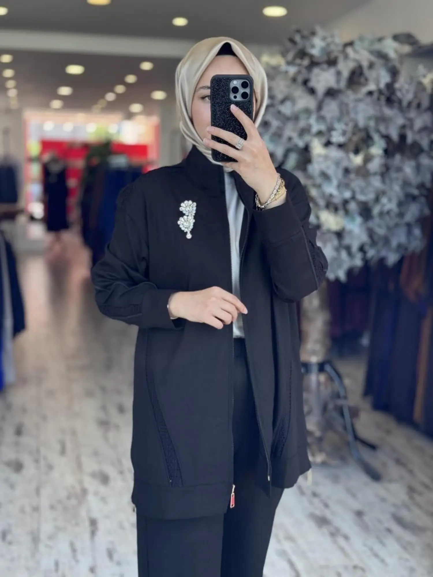 Qupra Keten Kap Pantolon Takım WAB82142