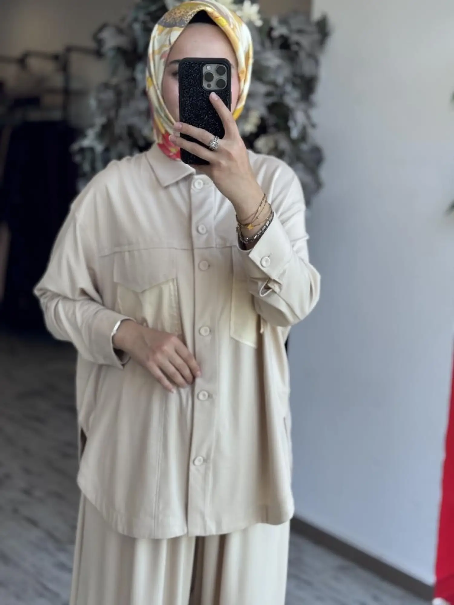 Qupra Viscon Gömlek Pantolon Takım WAB82050