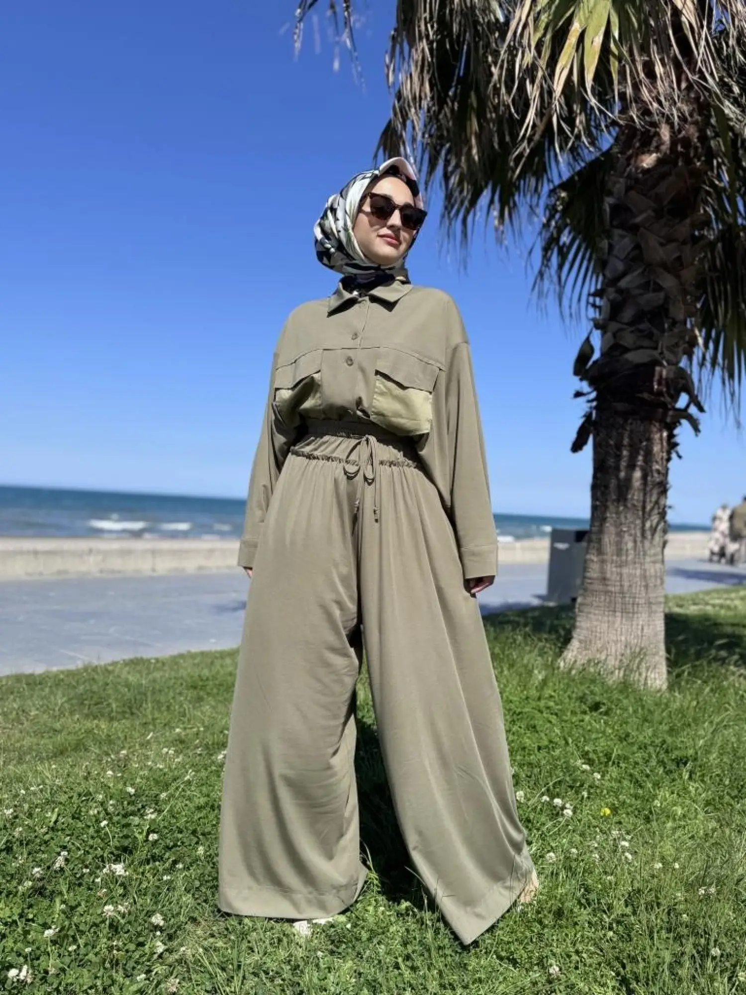 Qupra Viscon Gömlek Pantolon Takım WAB82050