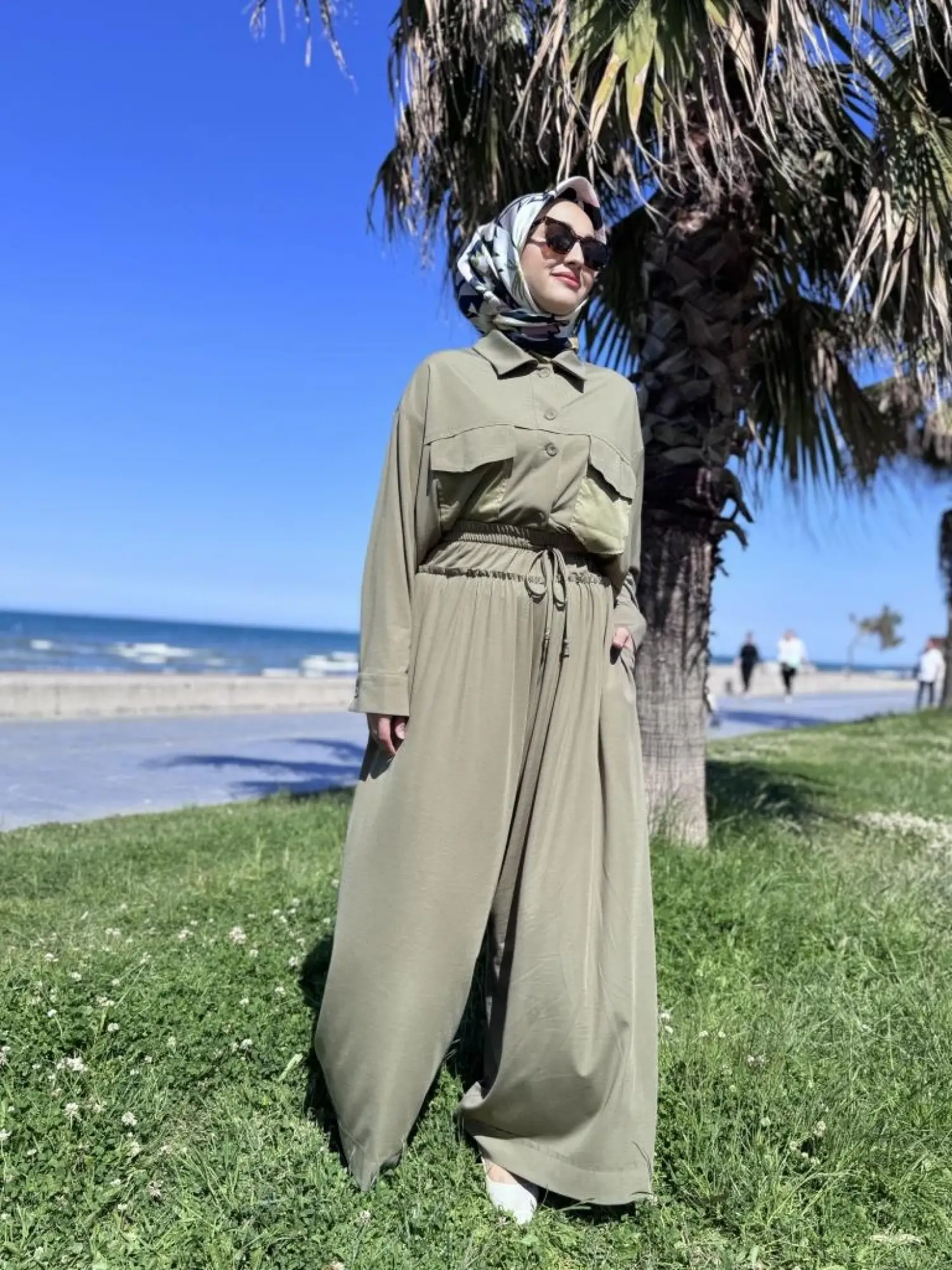 Qupra Viscon Gömlek Pantolon Takım WAB82050