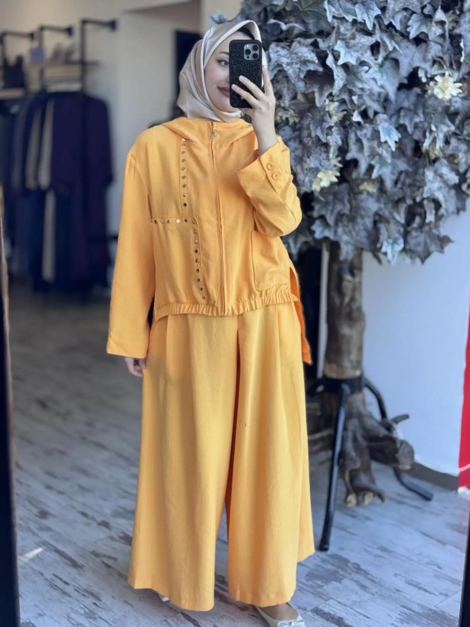 Qupra Zımba Detaylı Ceket Pantolon/Etek Takım WAB82082