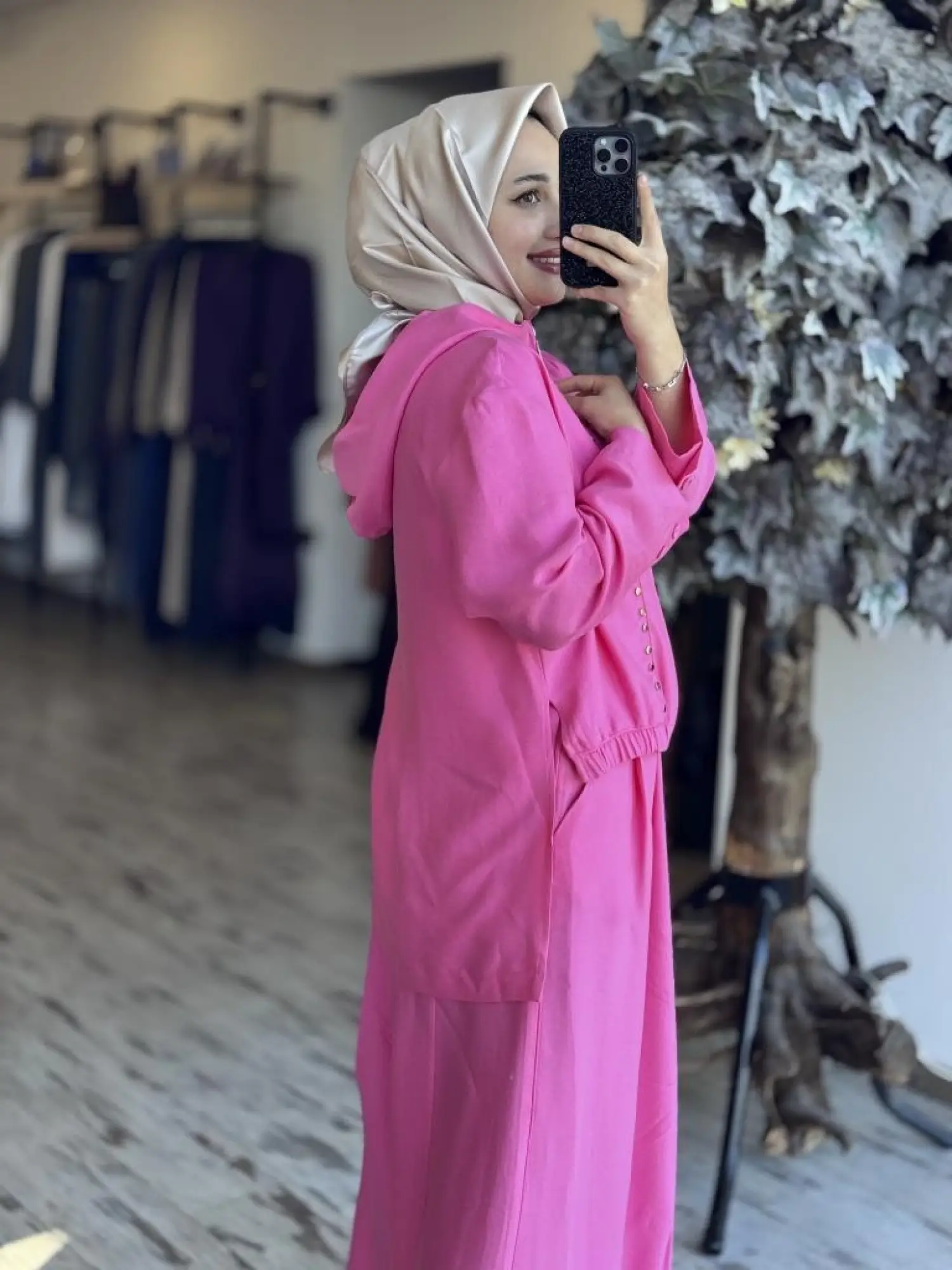 Qupra Zımba Detaylı Ceket Pantolon/Etek Takım WAB82082