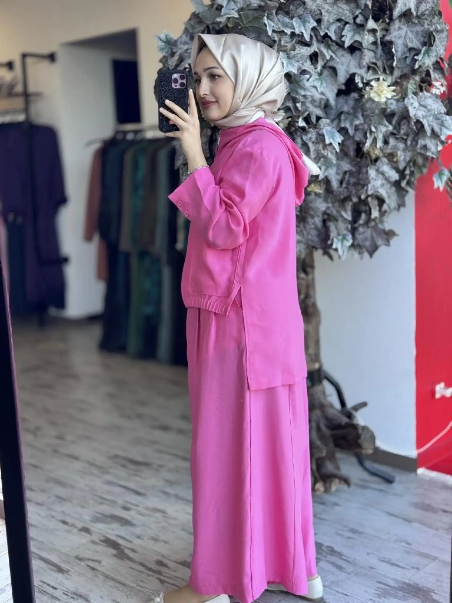 Qupra Zımba Detaylı Ceket Pantolon/Etek Takım WAB82082