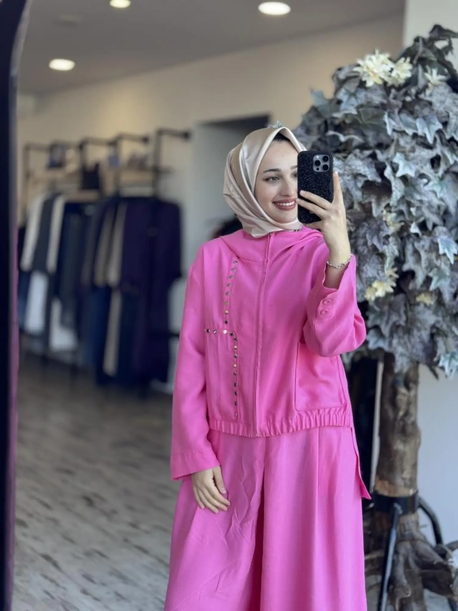 Qupra Zımba Detaylı Ceket Pantolon/Etek Takım WAB82082