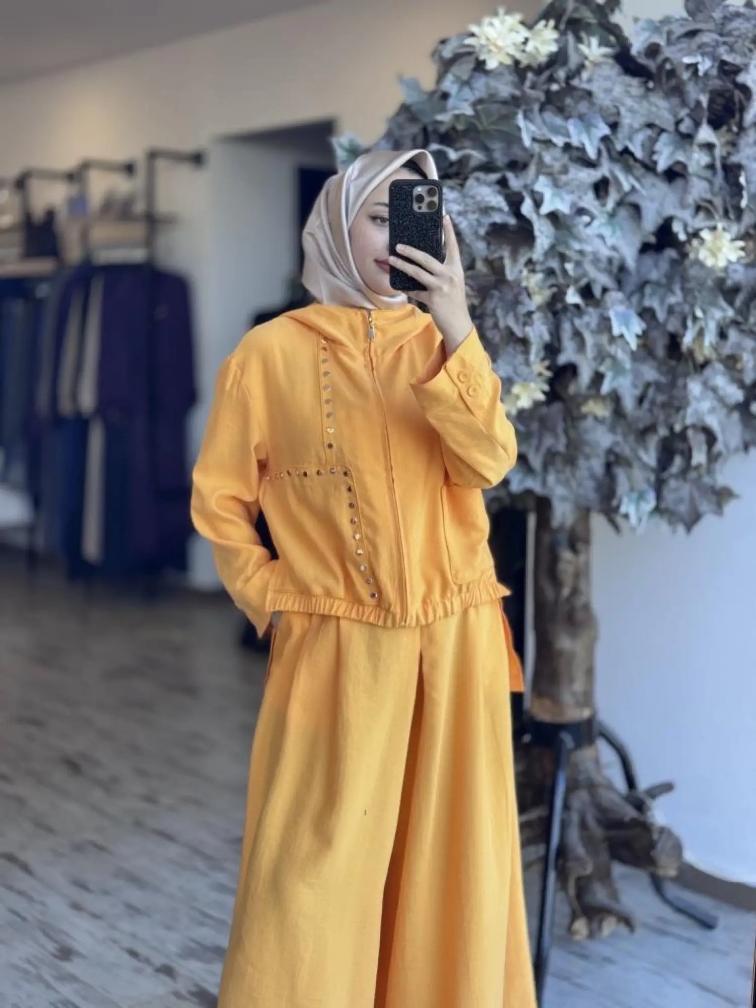 Qupra Zımba Detaylı Ceket Pantolon/Etek Takım WAB82082