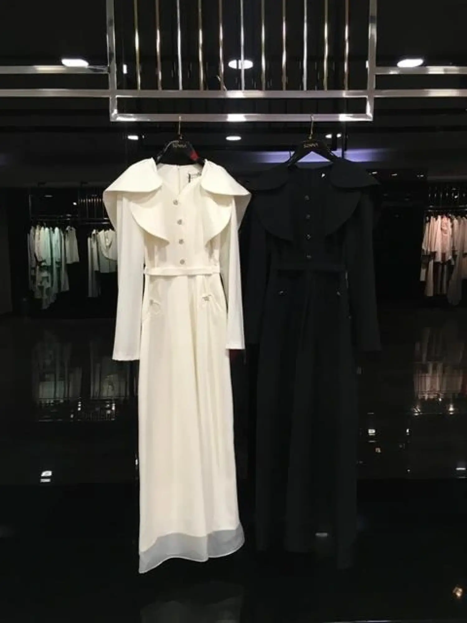 SENNA Arcıa Siyah Tesettür Abiye Elbise 3010S23