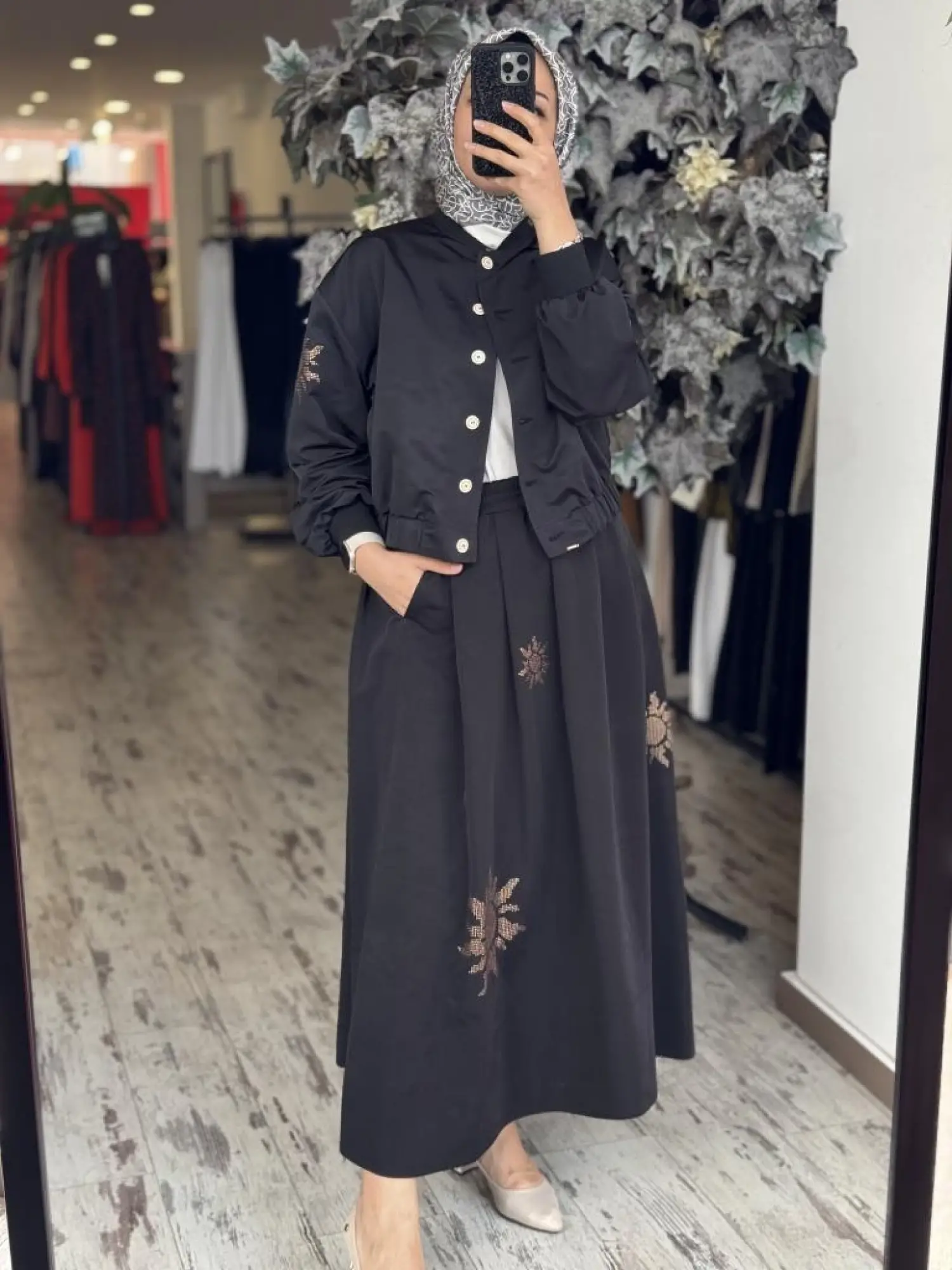 SENNA Bomber Ceket Etek Takım SD40002