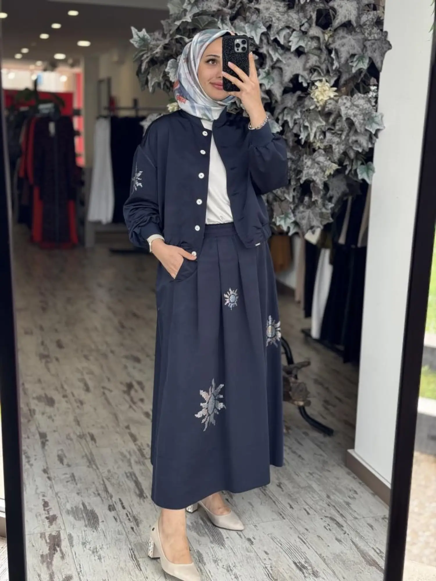 SENNA Bomber Ceket Etek Takım SD40002