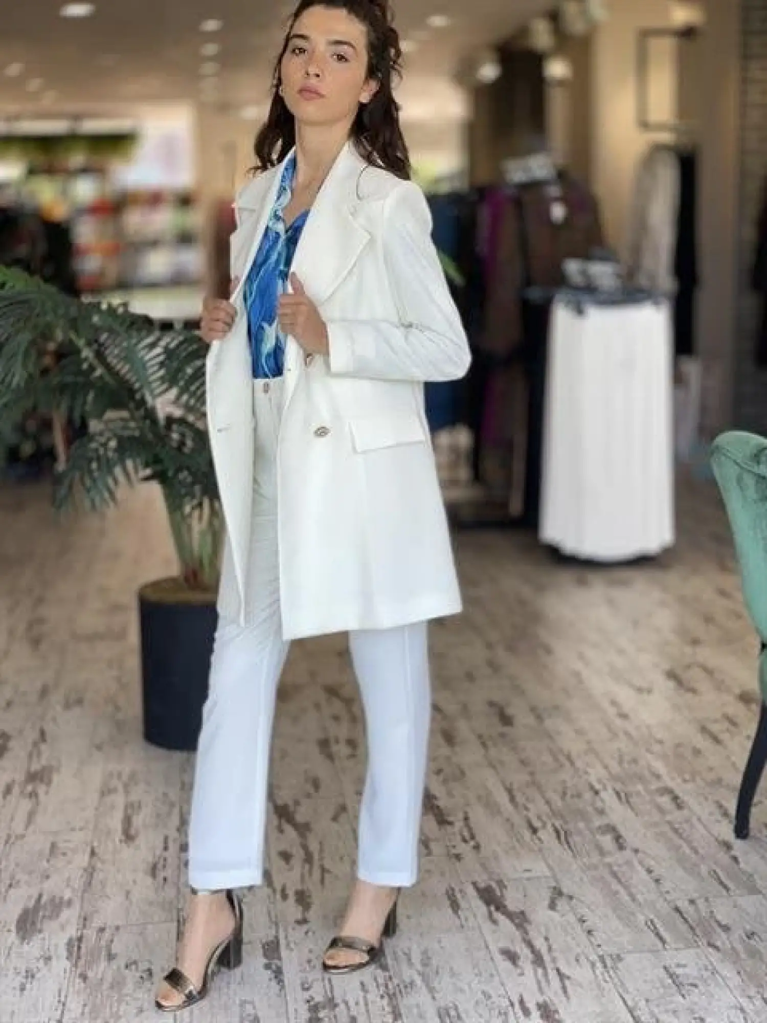 SENNA Bonneville Ekru Ceket 4006S23