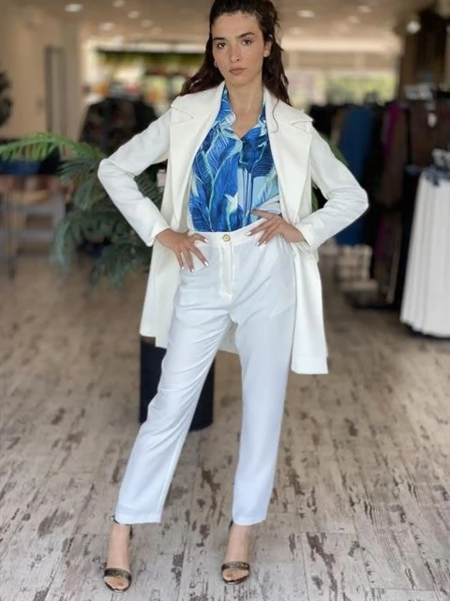 SENNA Bonneville Ekru Ceket 4006S23