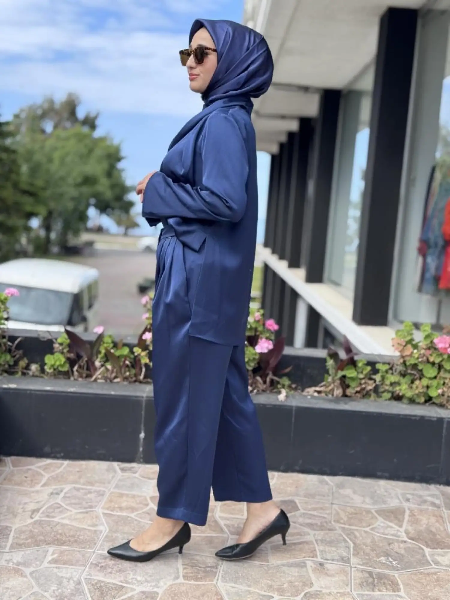 SENNA Cristalle Bluz Pantolon Takım SD20017C