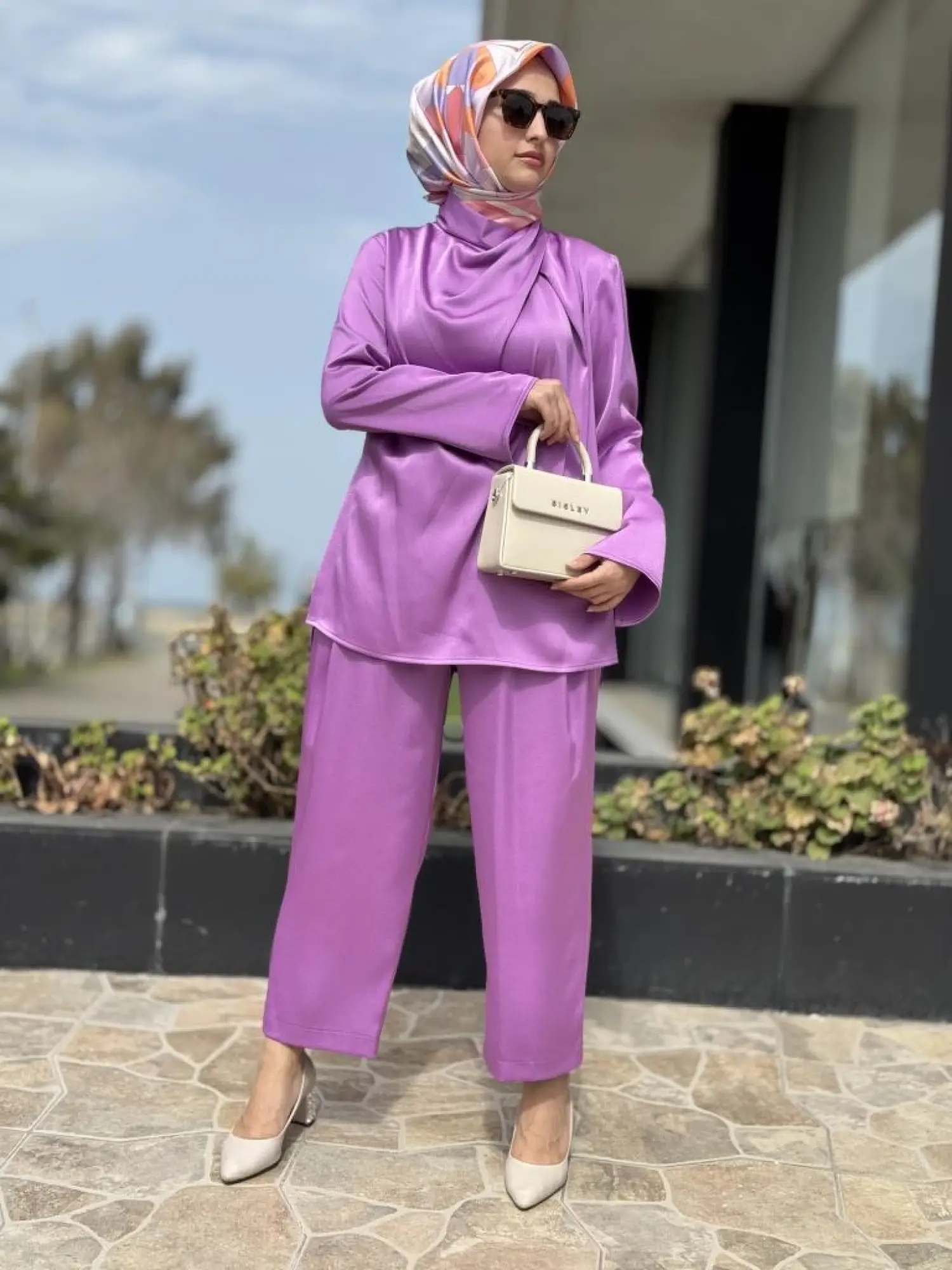 SENNA Cristalle Bluz Pantolon Takım SD20017C