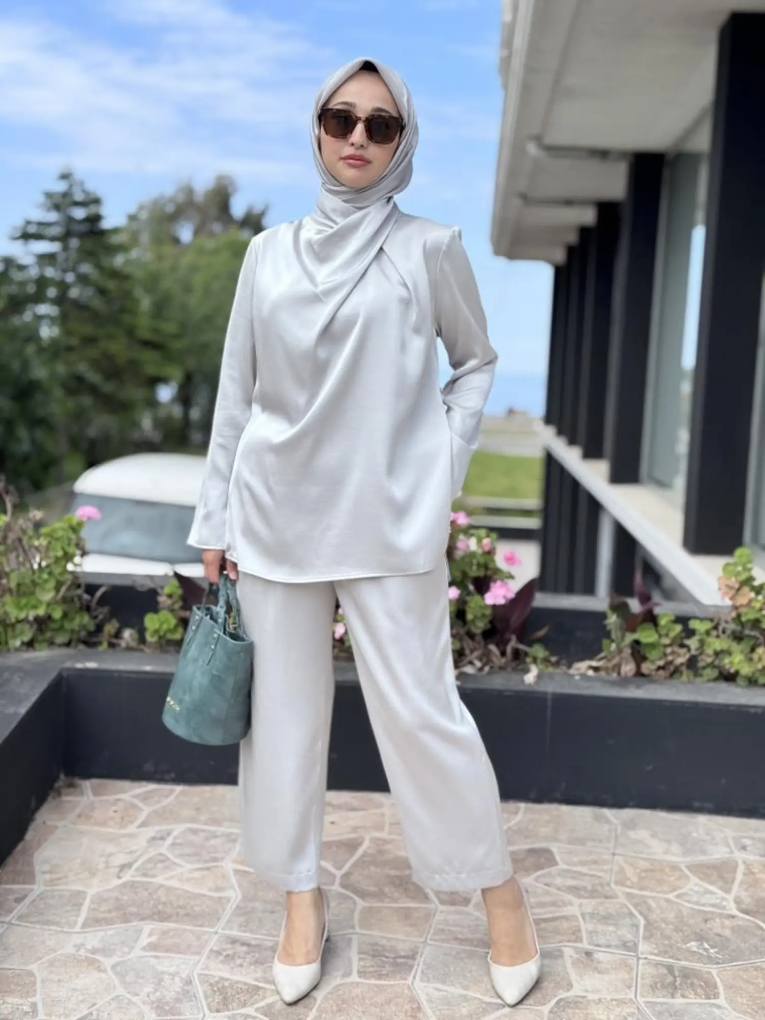 SENNA Cristalle Bluz Pantolon Takım SD20017C