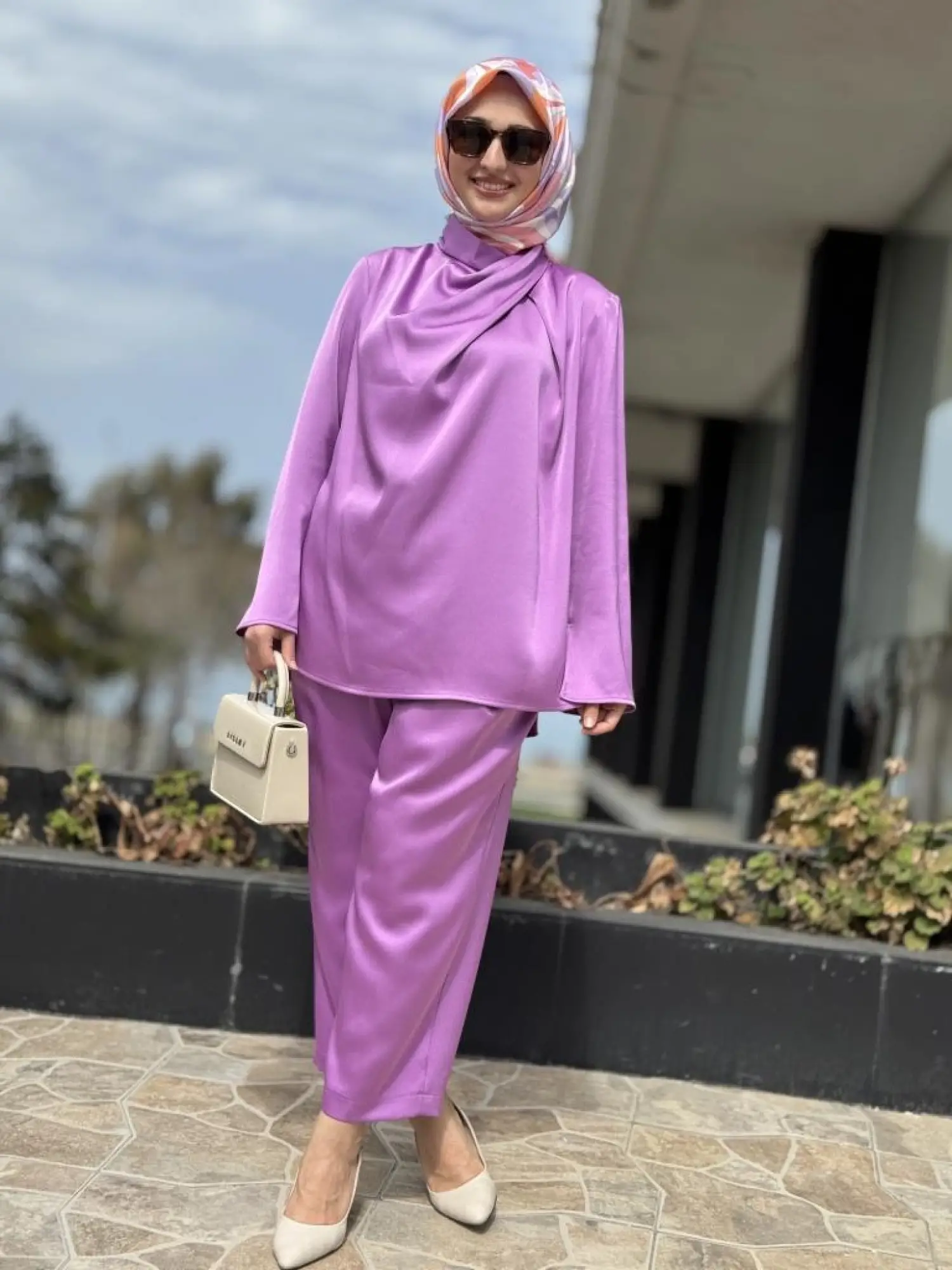 SENNA Cristalle Bluz Pantolon Takım SD20017C