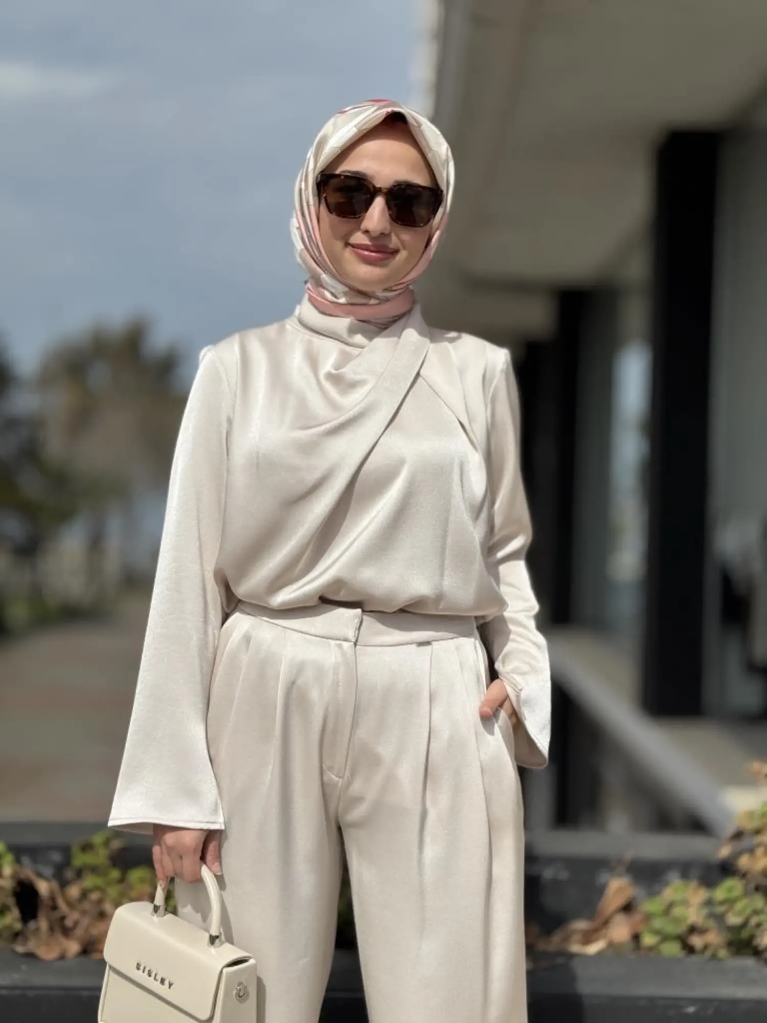 SENNA Cristalle Bluz Pantolon Takım SD20017C