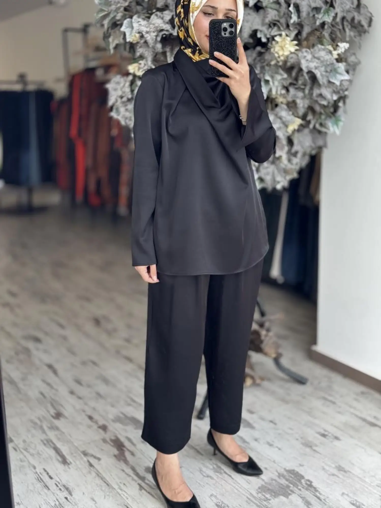 SENNA Cristalle Bluz Pantolon Takım SD20017C