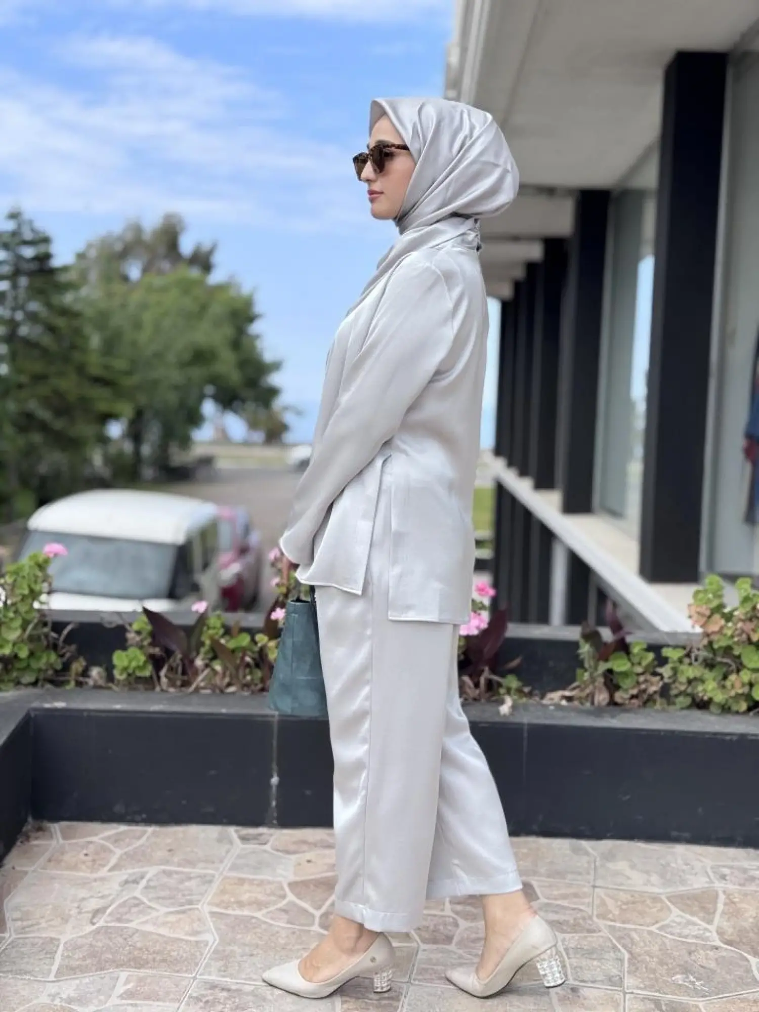 SENNA Cristalle Bluz Pantolon Takım SD20017C