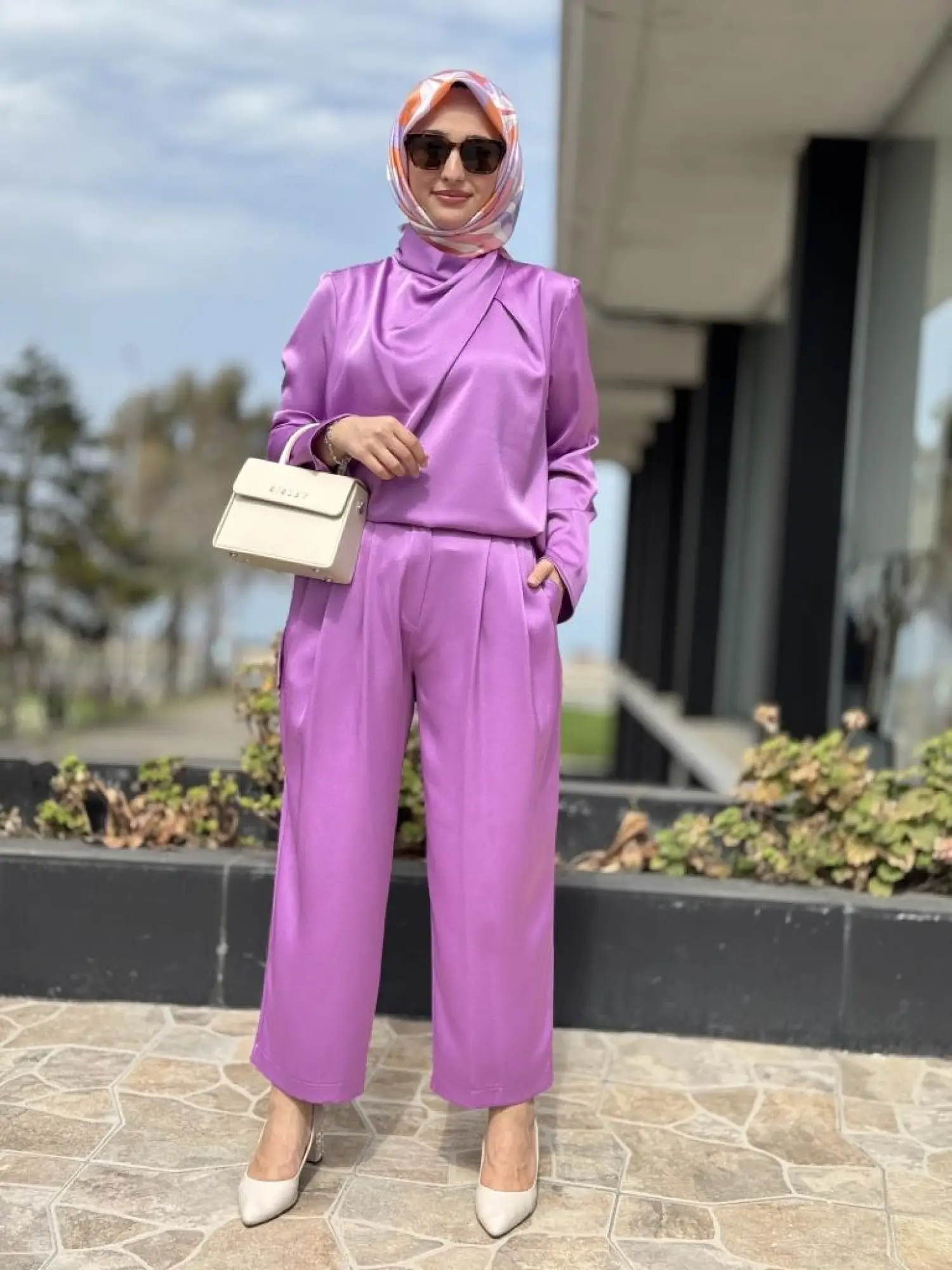 SENNA Cristalle Bluz Pantolon Takım SD20017C