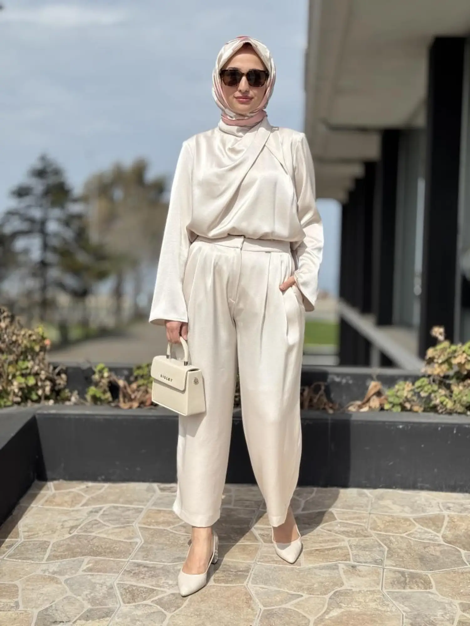 SENNA Cristalle Bluz Pantolon Takım SD20017C