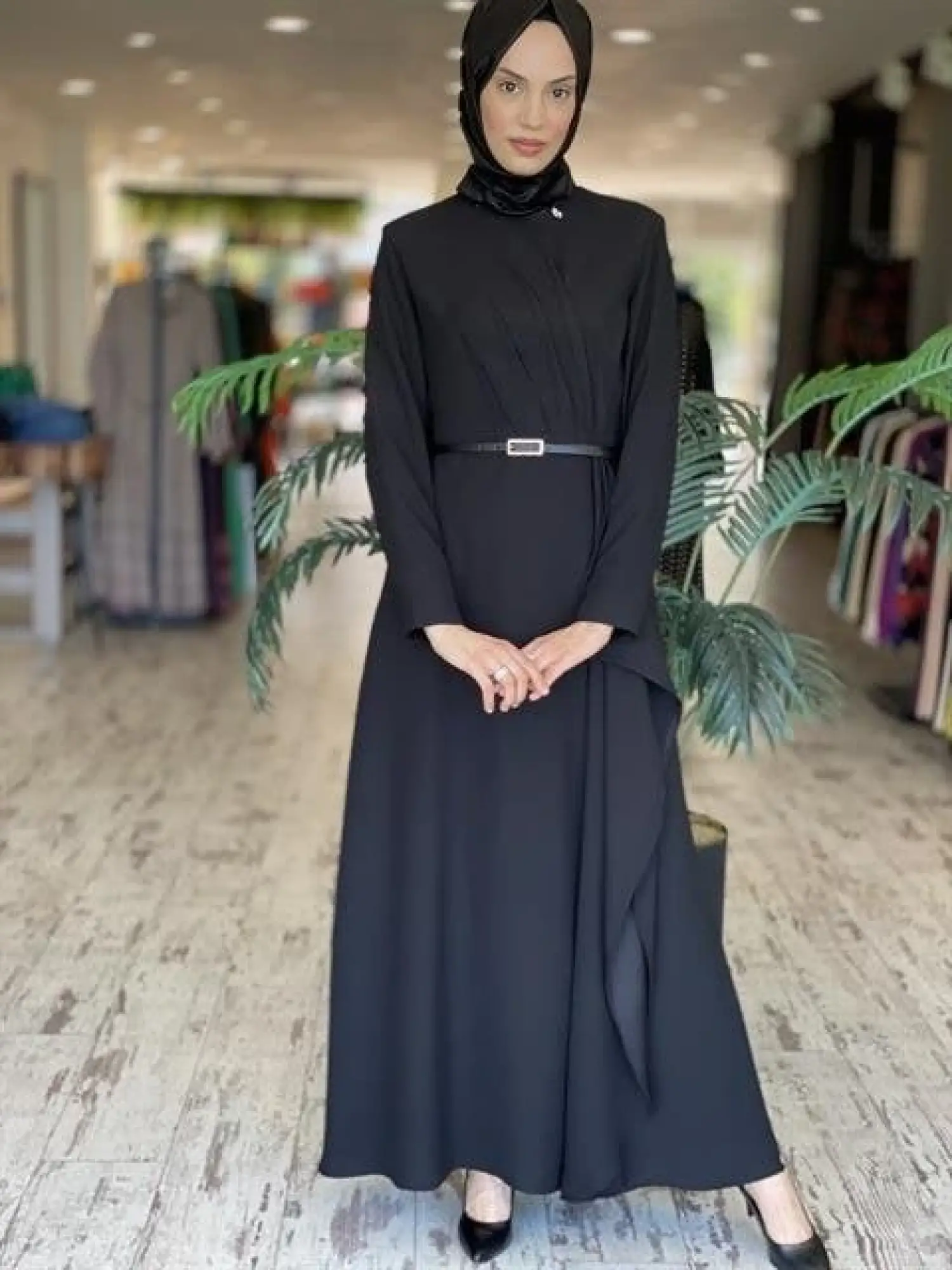 SENNA Fame Siyah Abiye Elbise 3009S23