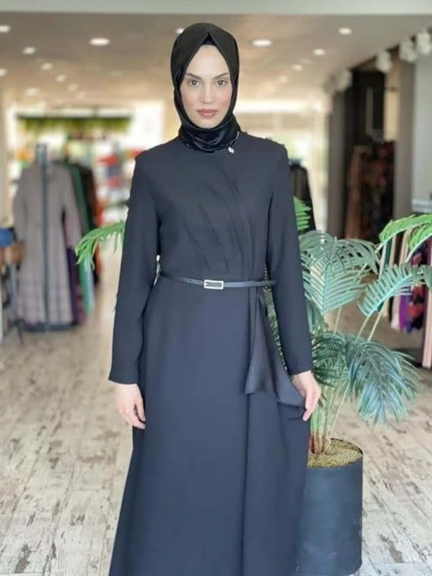 SENNA Fame Siyah Abiye Elbise 3009S23