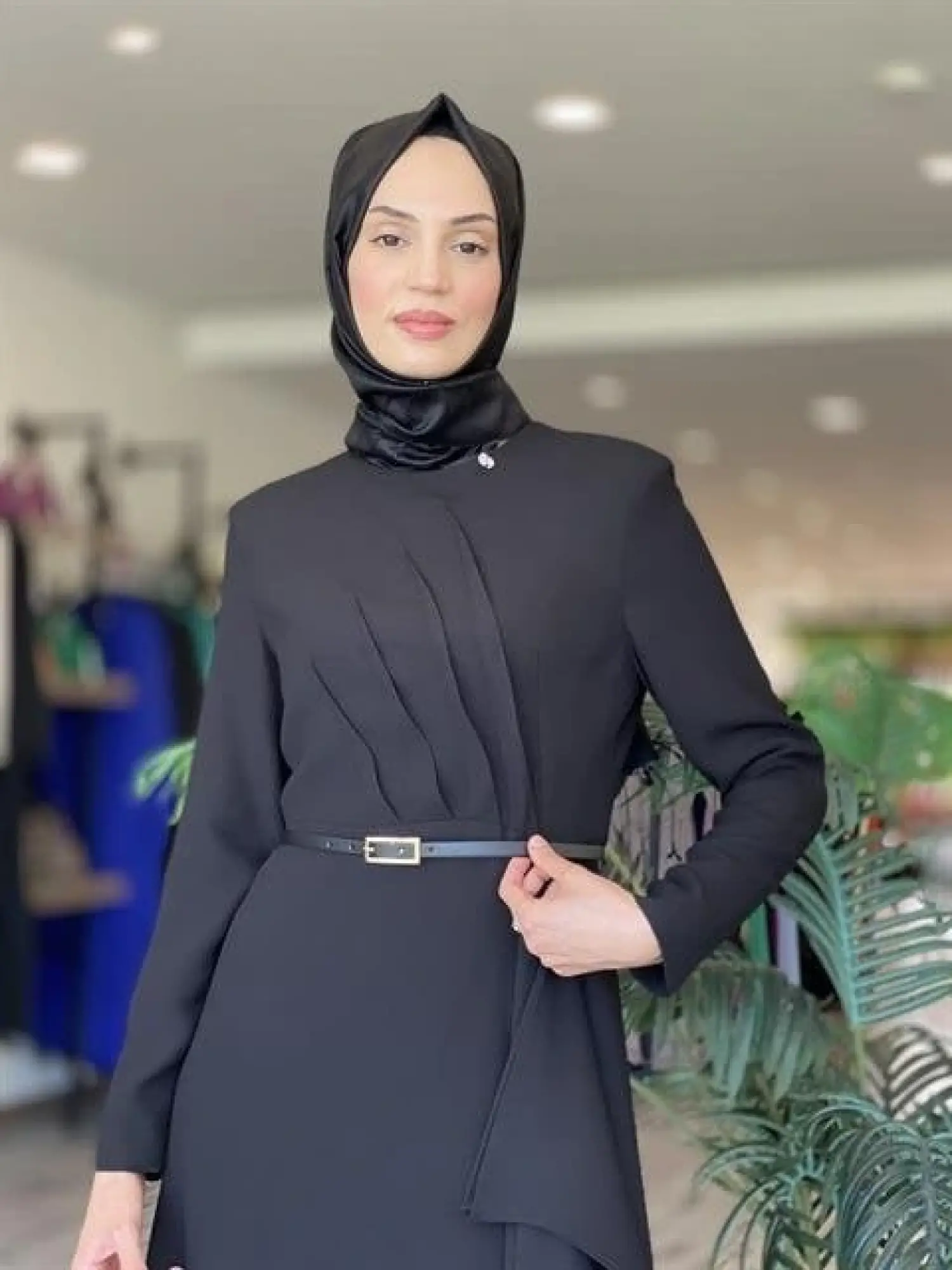 SENNA Fame Siyah Abiye Elbise 3009S23