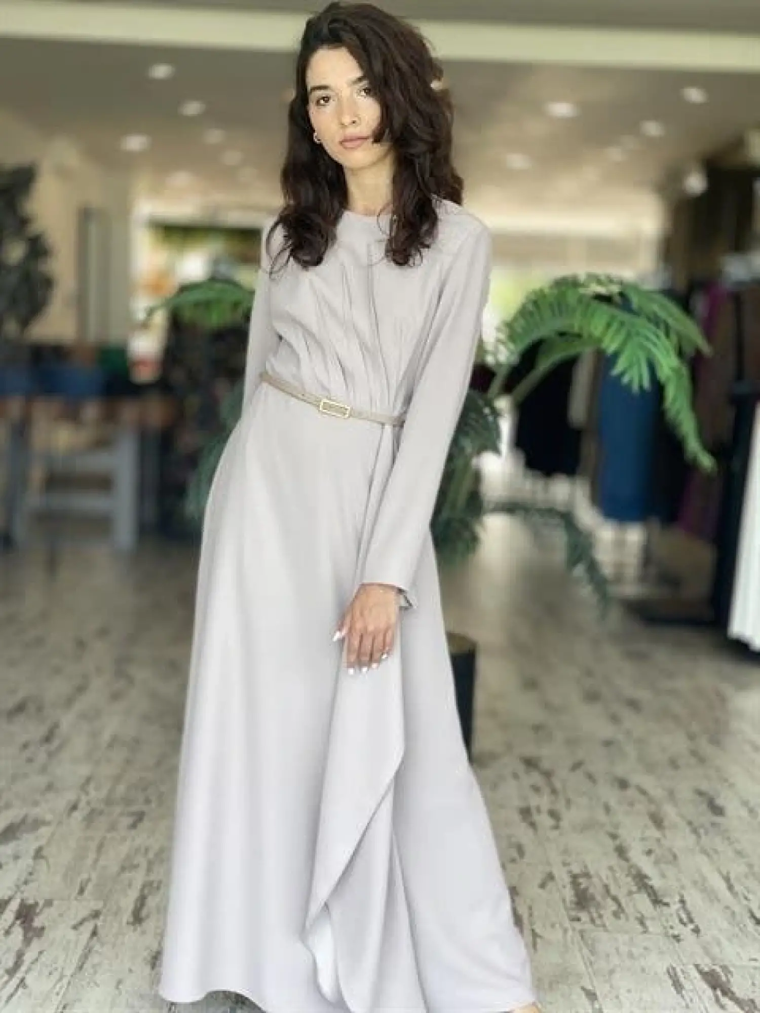 SENNA Fame Vizon Abiye Elbise 3009S23