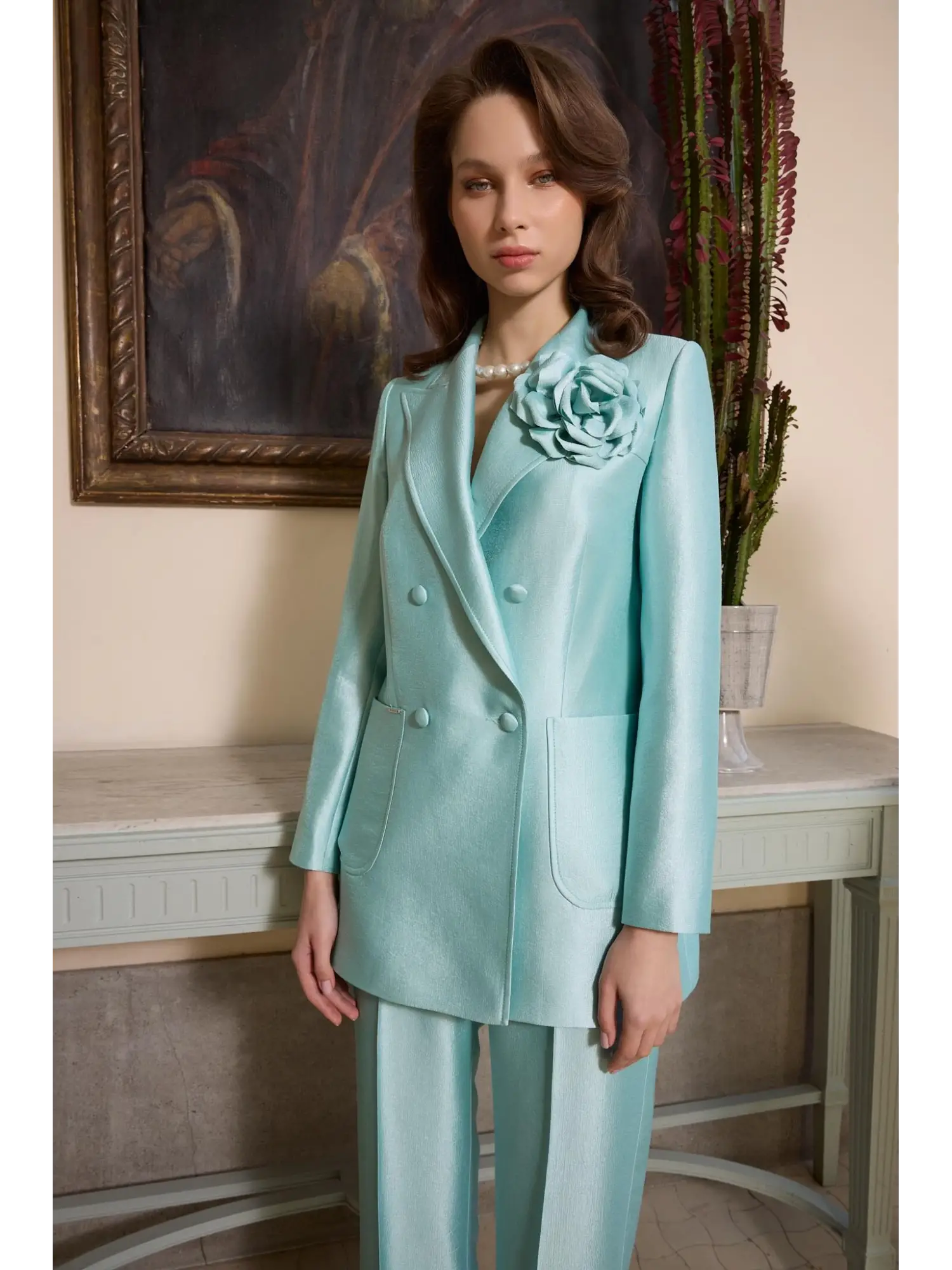 SENNA Jardin Suit Ceket Pantolon Takım SD90016