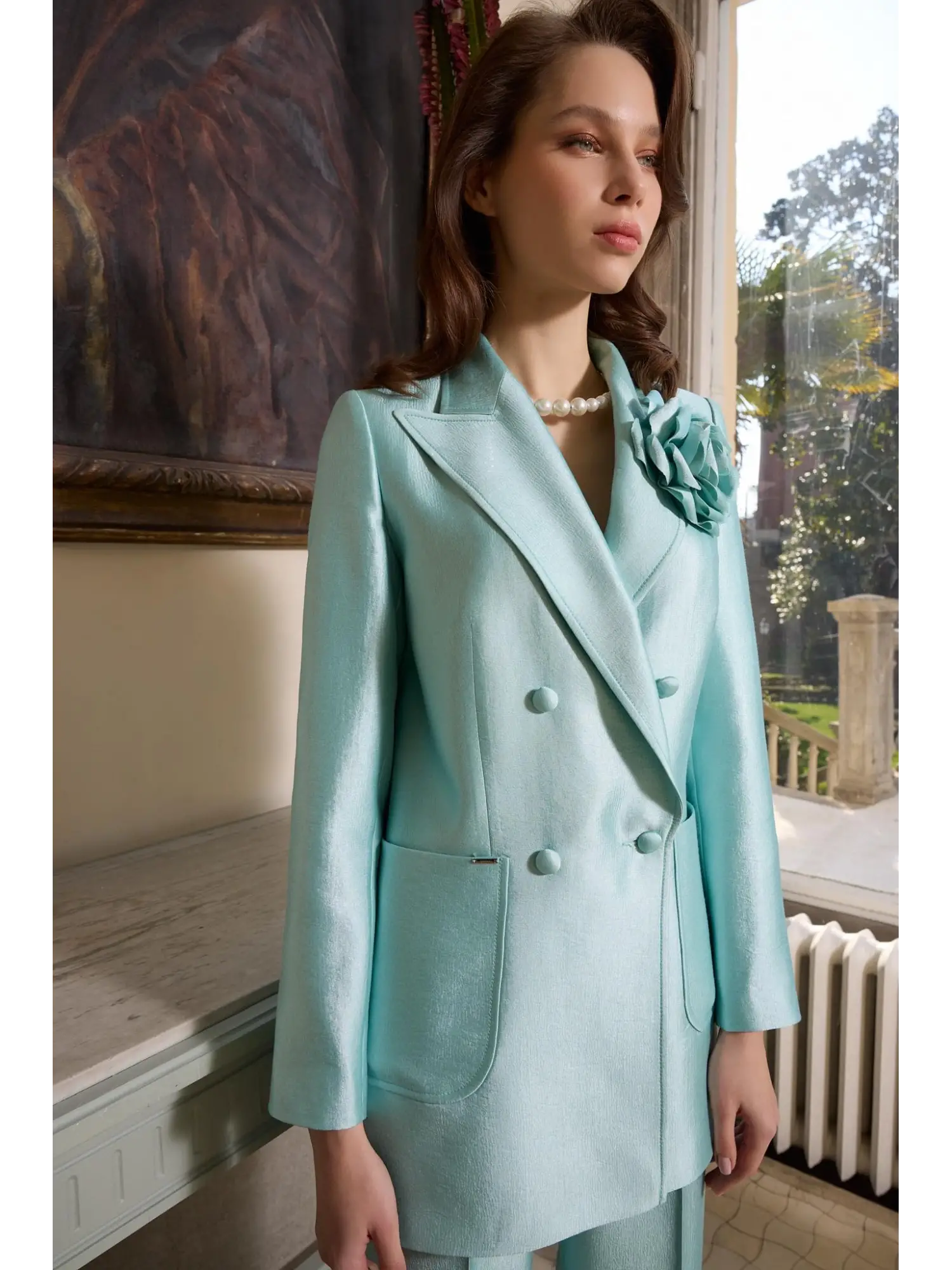 SENNA Jardin Suit Ceket Pantolon Takım SD90016