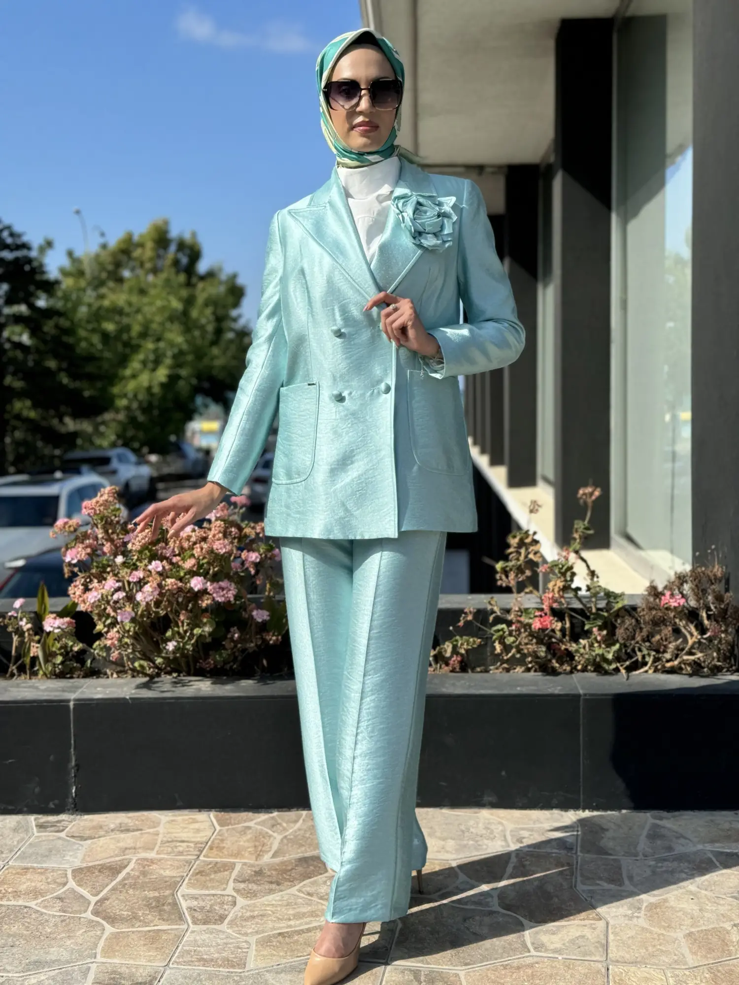 SENNA Jardin Suit Ceket Pantolon Takım SD90016